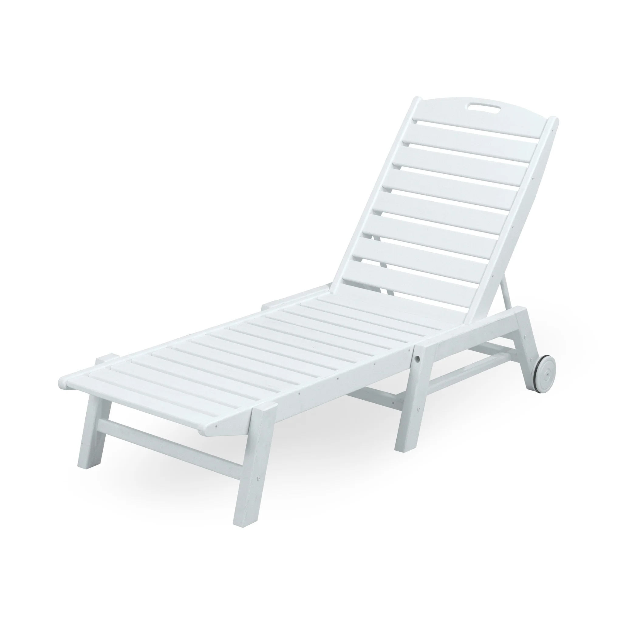 Nautical Chaise Lounge W/ Wheels - Image 7