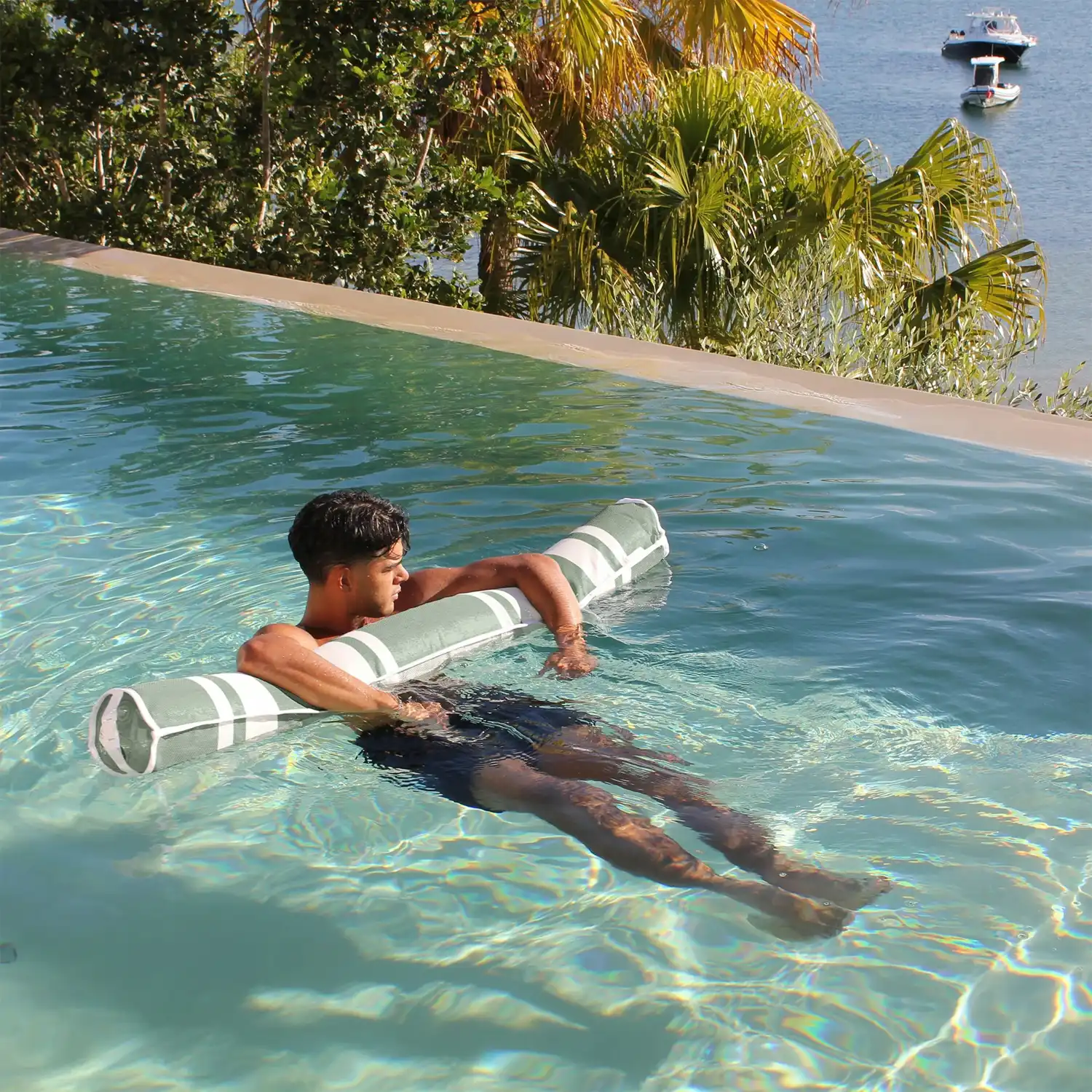 Mesh Pool Noodle - Seagrass Eucalyptus - Image 3