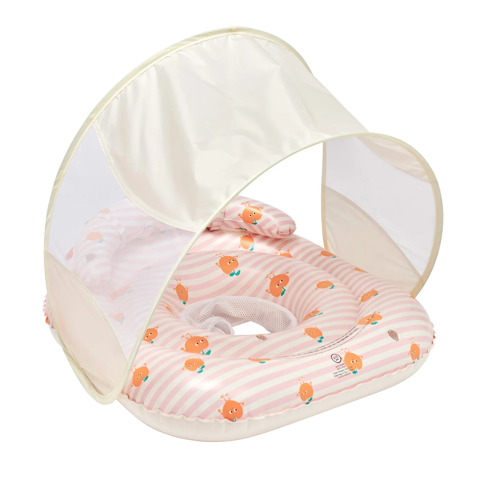 Interactive Baby Float - Poppy The Peach Stripe Pink - Image 5