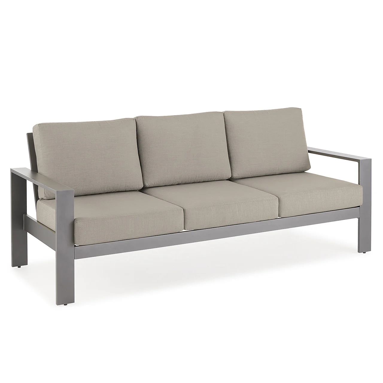 Sutton Grey 5 Piece Sofa Group - Spectrum Dove - Image 3