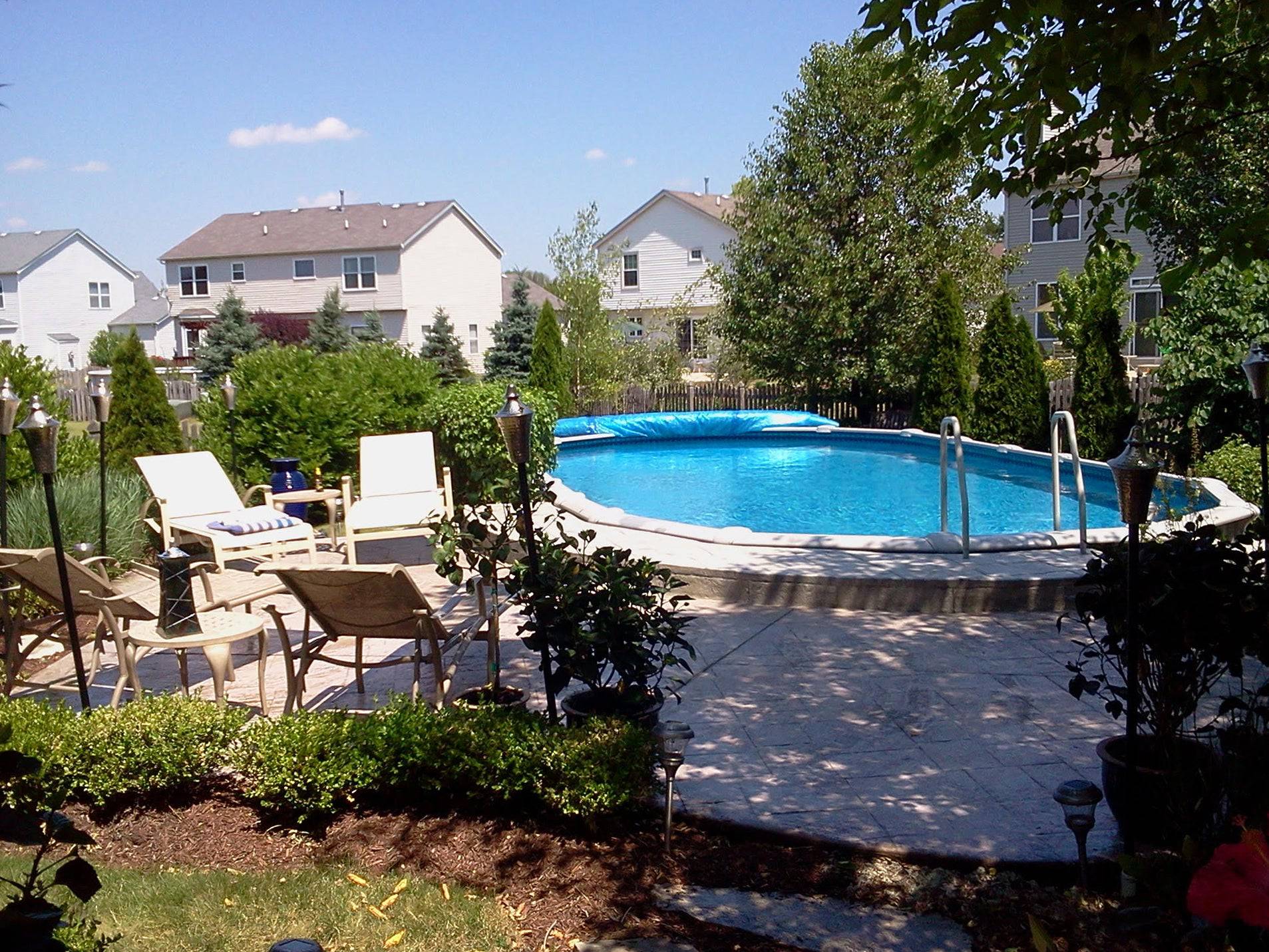 Oasis Semi-In-Ground Swimming Pool - 54" - Image 4
