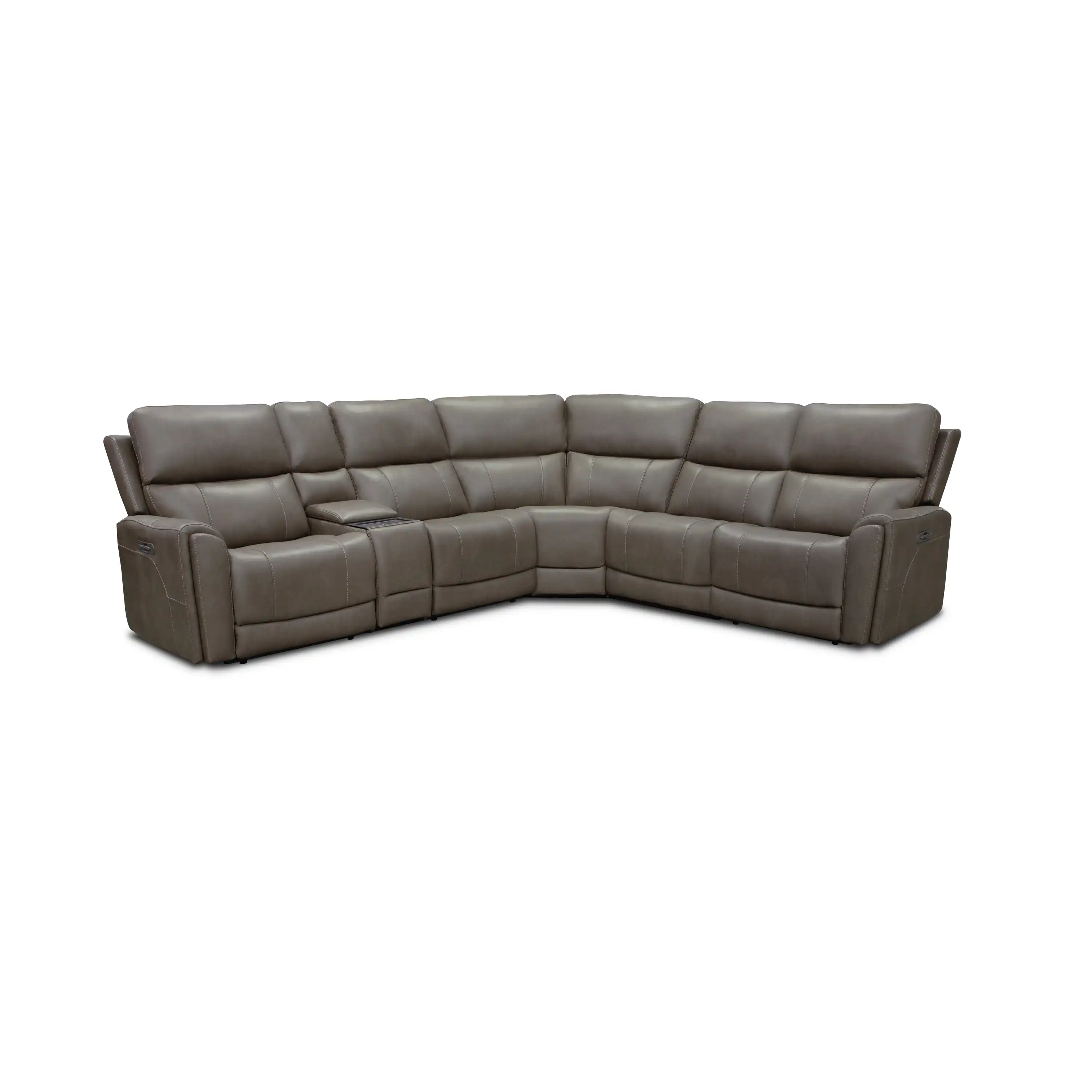 Owen Smoke 6 Piece Triple Power Immersive Audio Sectional - Image 2