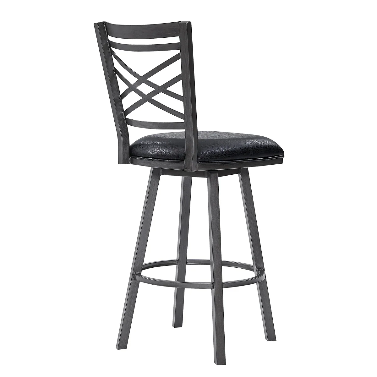 Panama Swivel 30" Barstool - Mineral/Black - Image 3