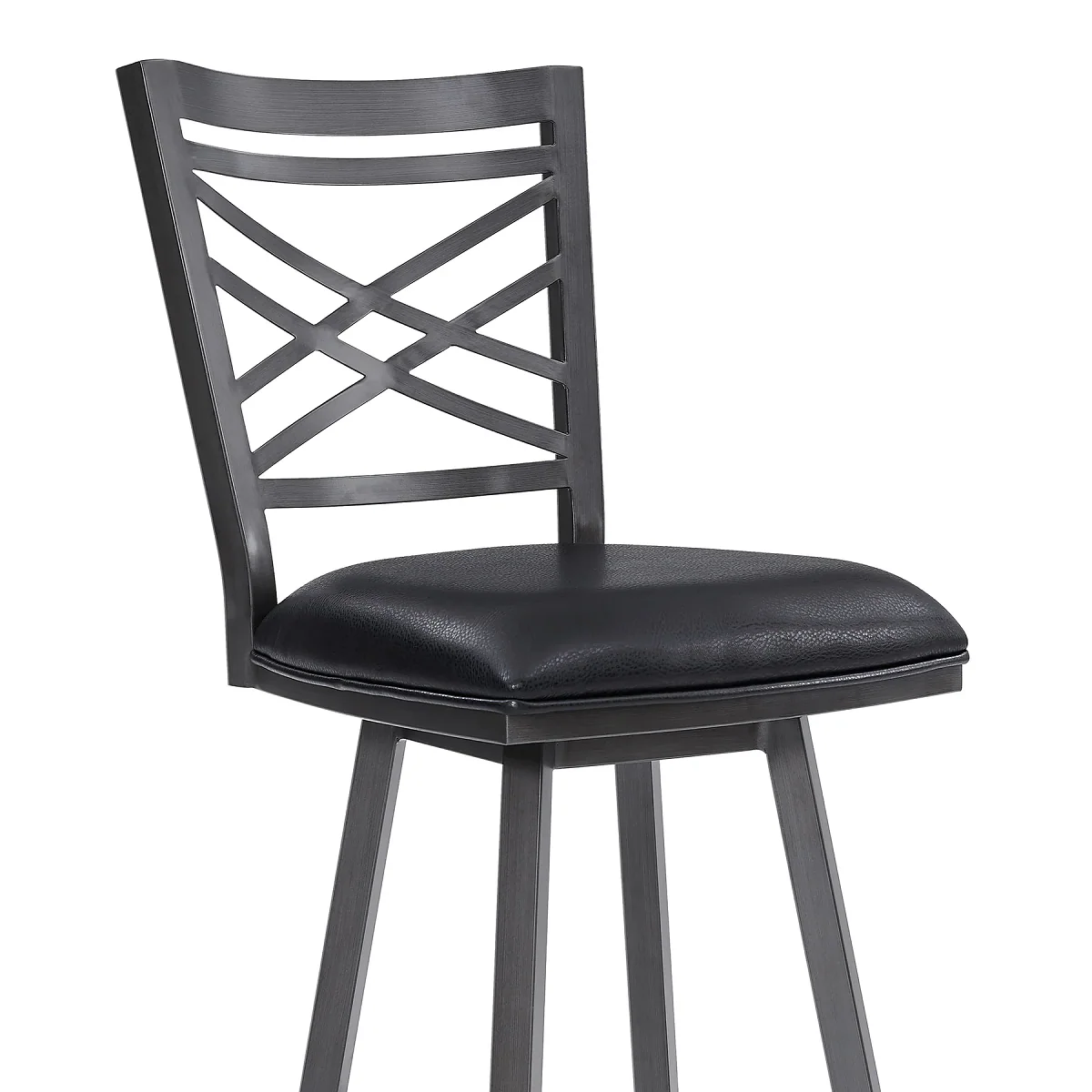 Panama Swivel 30" Barstool - Mineral/Black - Image 4