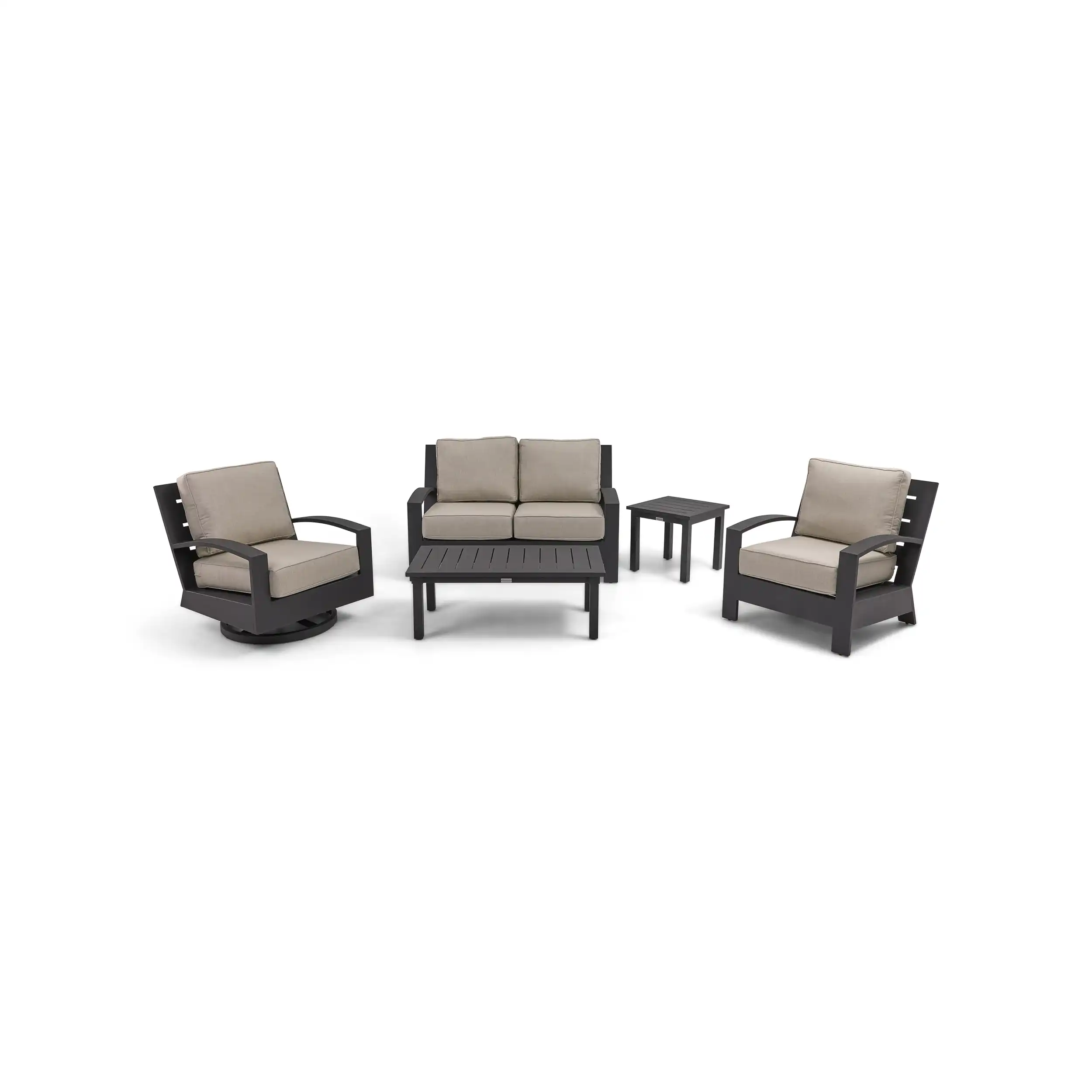 Prescott 5 Piece Loveseat Chat Group - Image 2