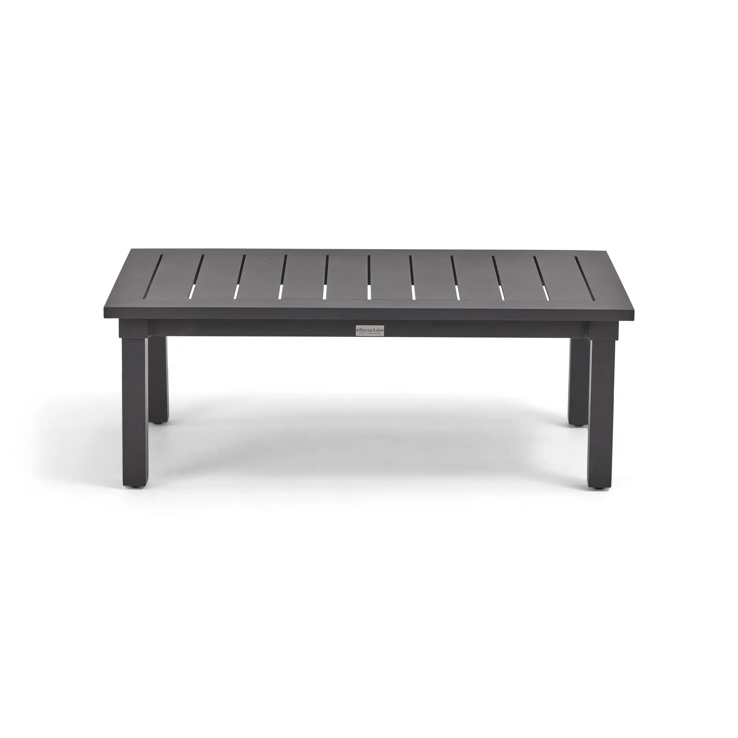 Prescott 24"x44" Rectangle Black Coffee Table - Image 3