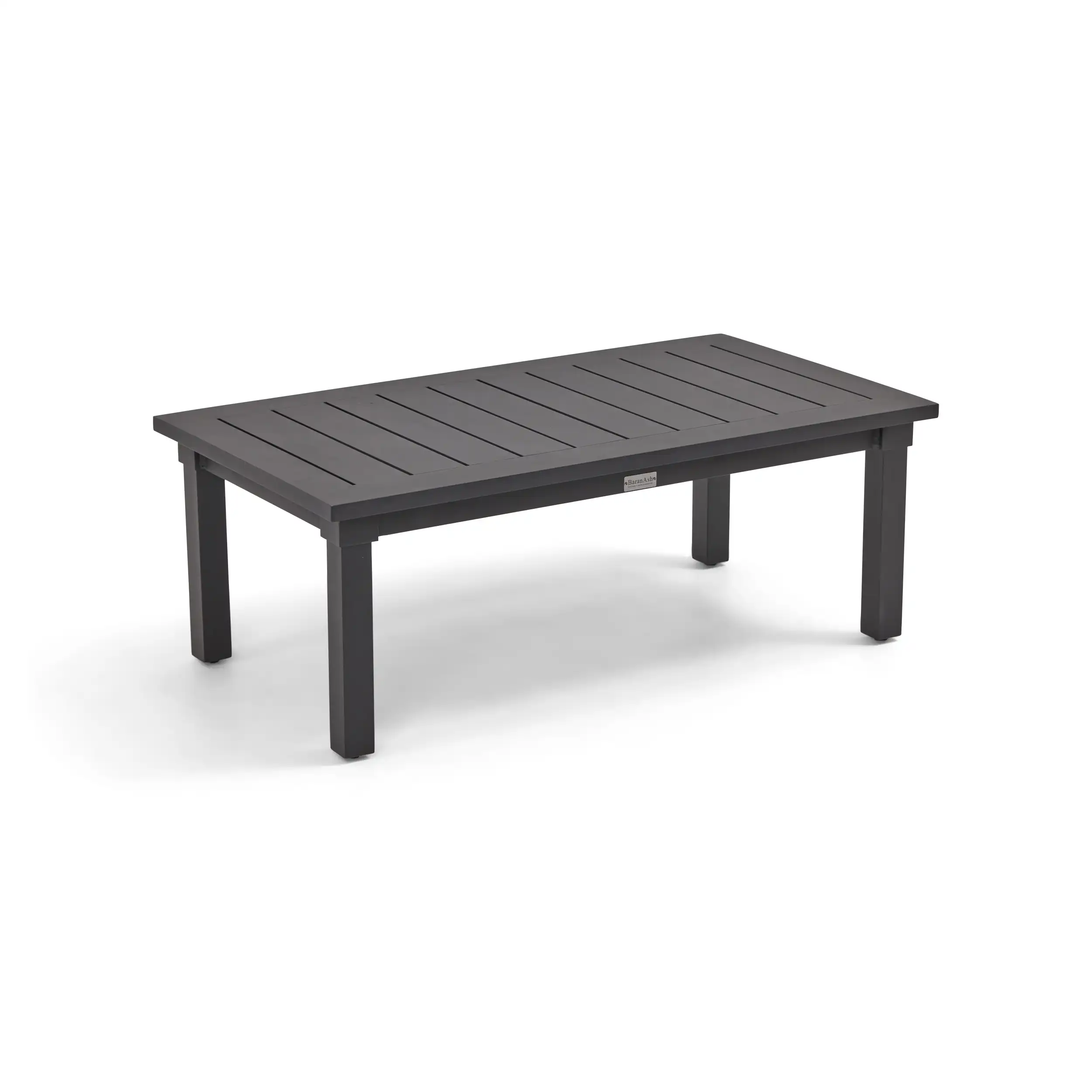 Prescott 24"x44" Rectangle Black Coffee Table - Image 2