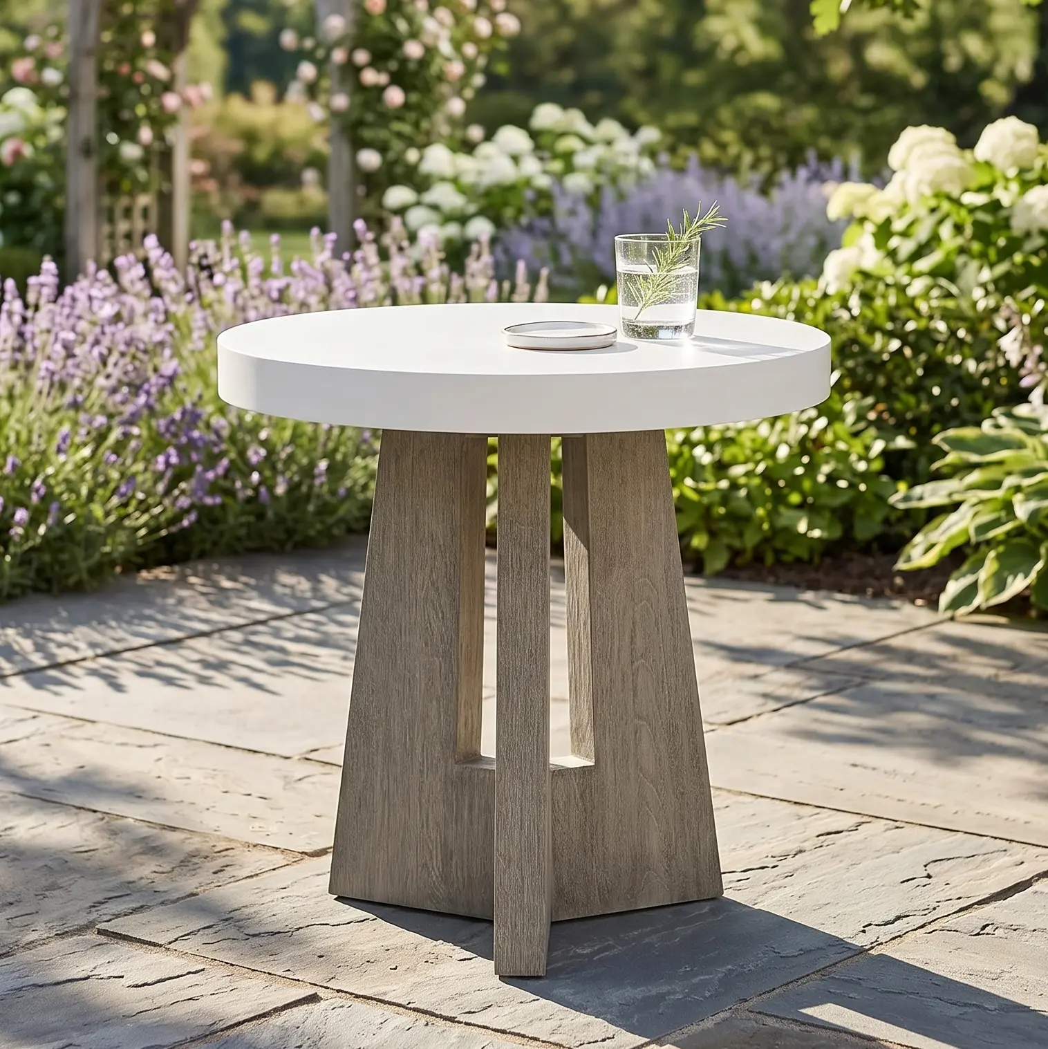 Rochelle 24" Round Side Table
