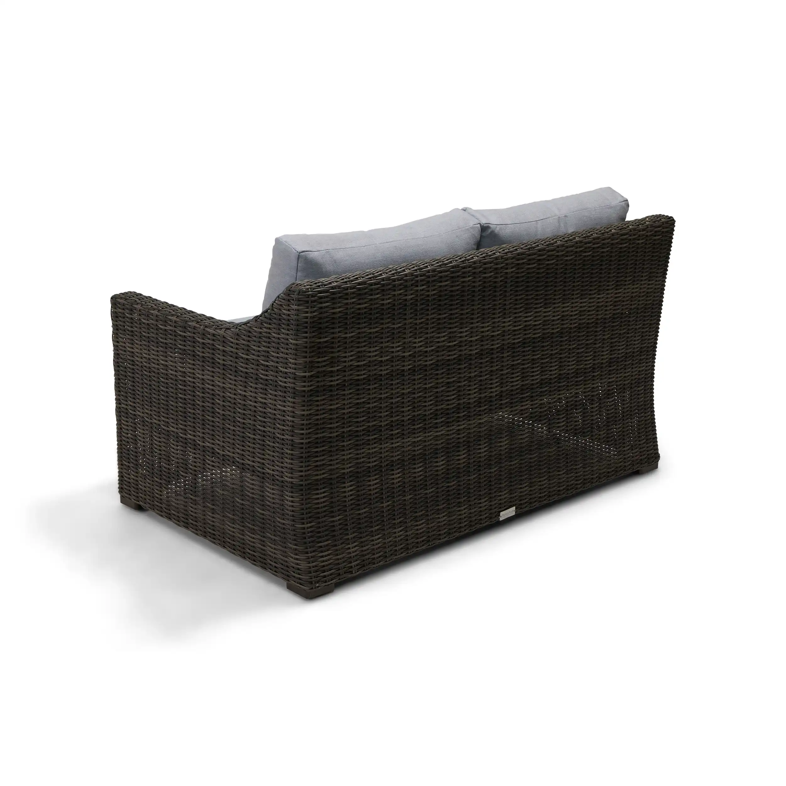 Rosario Grey 5 Piece Loveseat Chat Group - Topsail Rain - Image 6