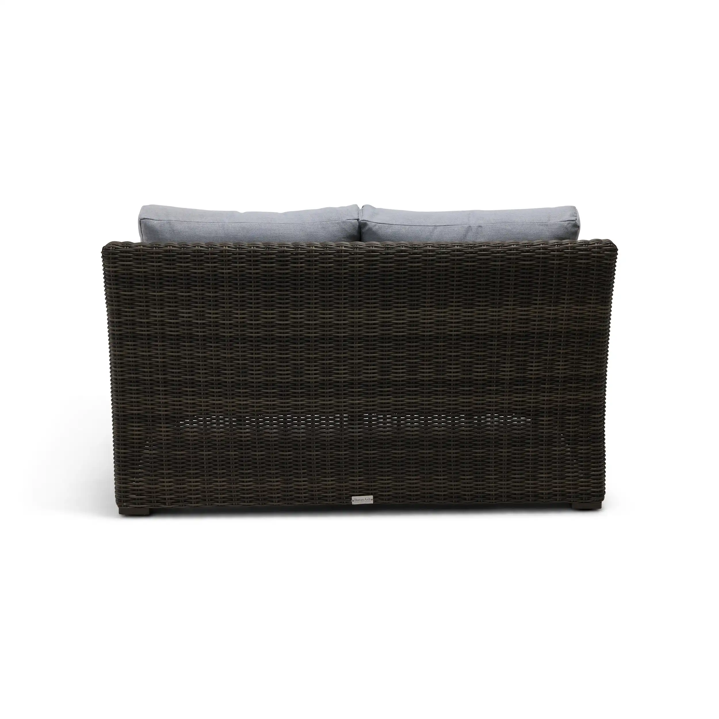 Rosario Grey 5 Piece Loveseat Chat Group - Topsail Rain - Image 7