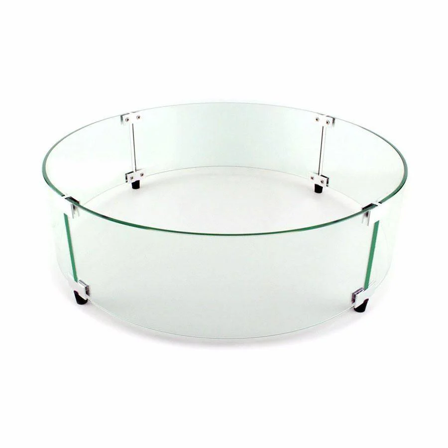 Round Hanamint Glass Wind Guard - Image 2