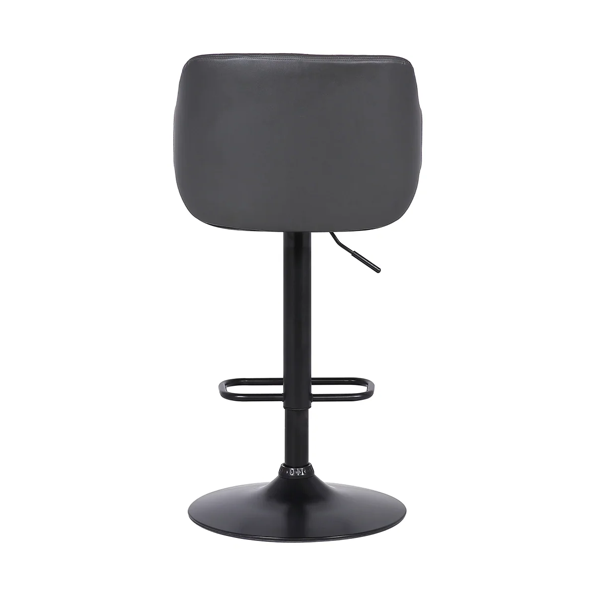 Ryan 26-30" Adjustable Stool - Black/Grey - Image 5
