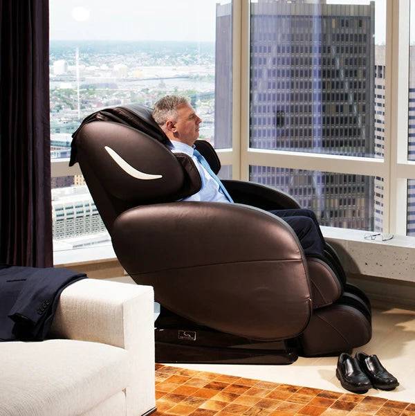 Sawyer X3 4D Massage Chair - Brown (Stock Special) - Image 5