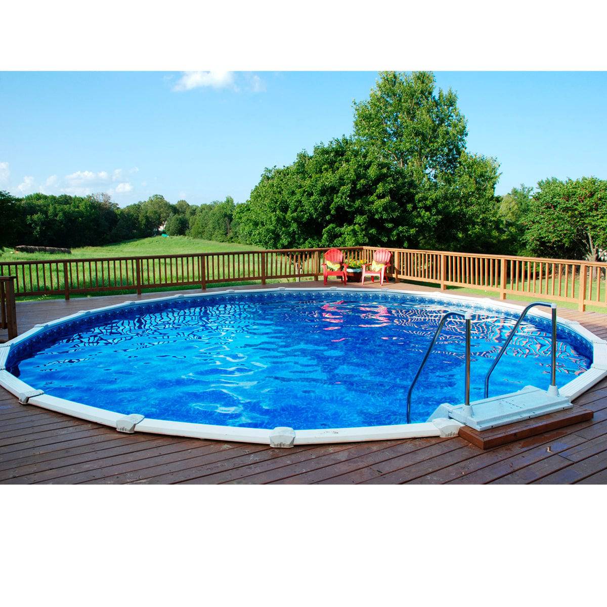 Seascape Semi-In-Ground Swimming Pool - 54" - Image 4