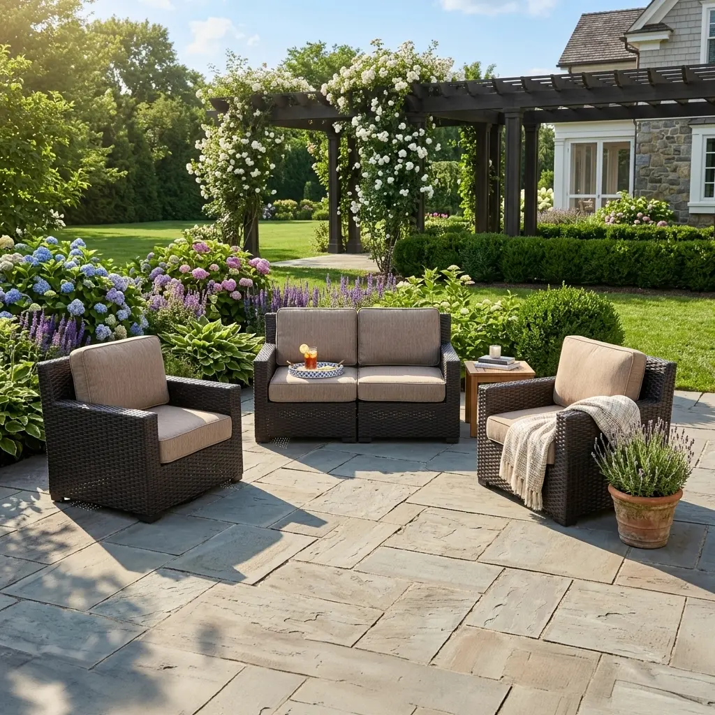 St. Kitts 3 Piece Loveseat Group - Mirage Latte