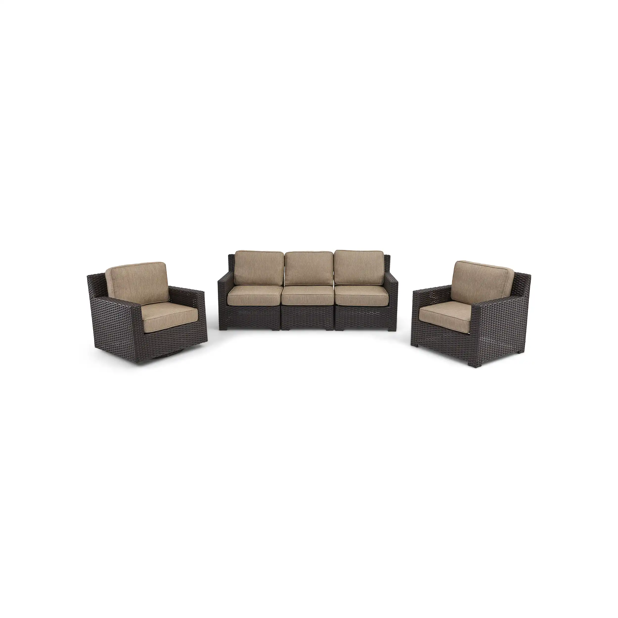 St. Kitts 3 Piece Sofa Group - Mirage Latte - Image 2