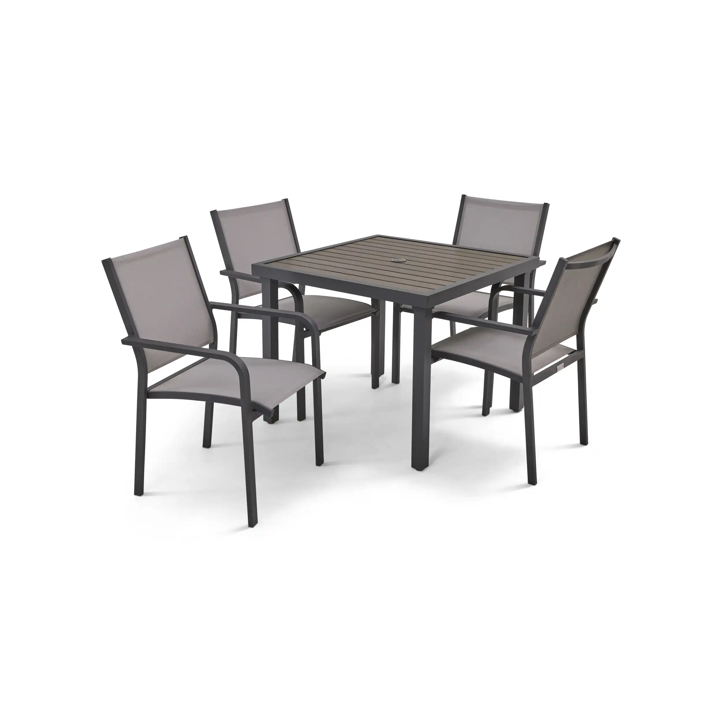 St. Kitts 5 Piece Graphite Dining Group - Image 3