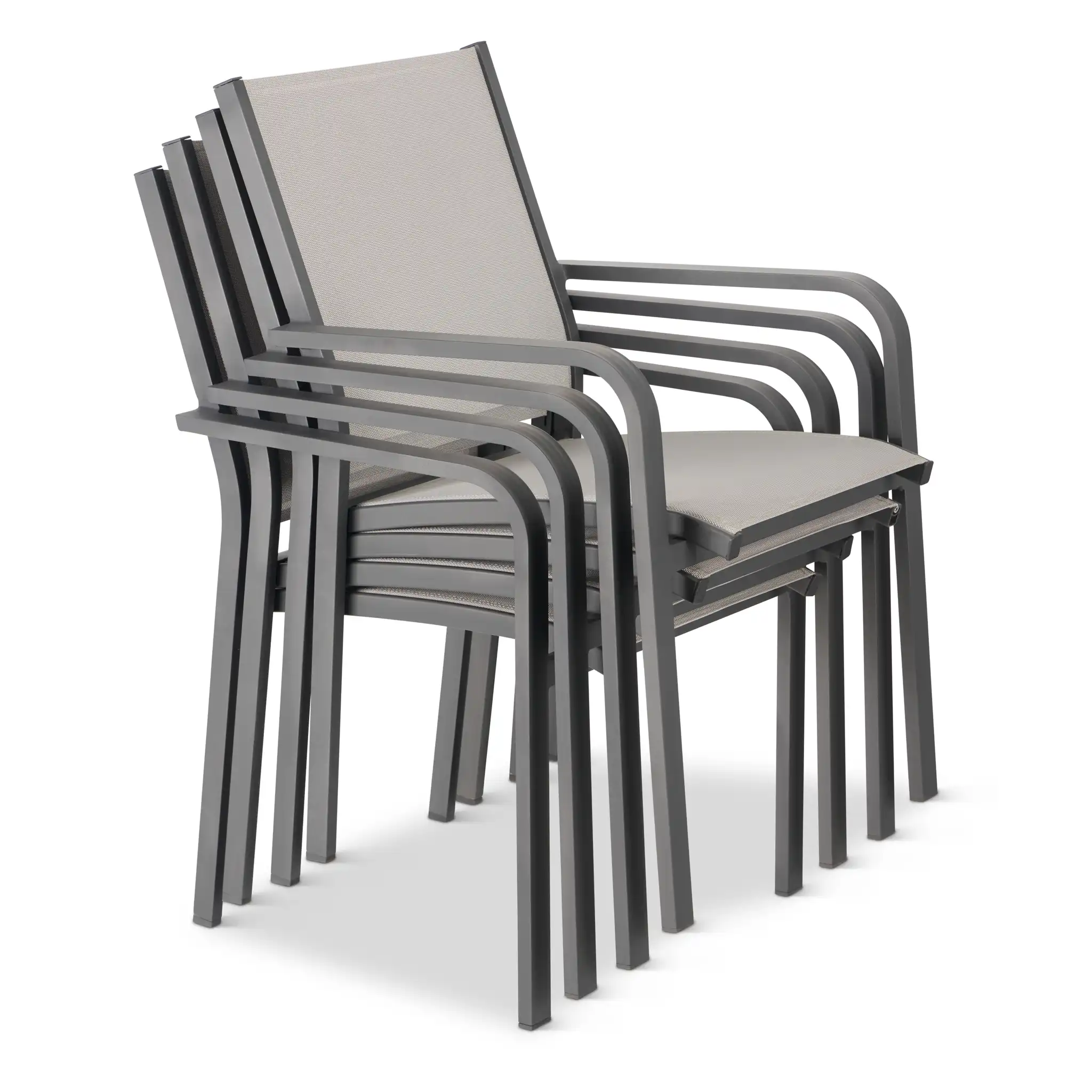St. Kitts 5 Piece Graphite Dining Group - Image 8