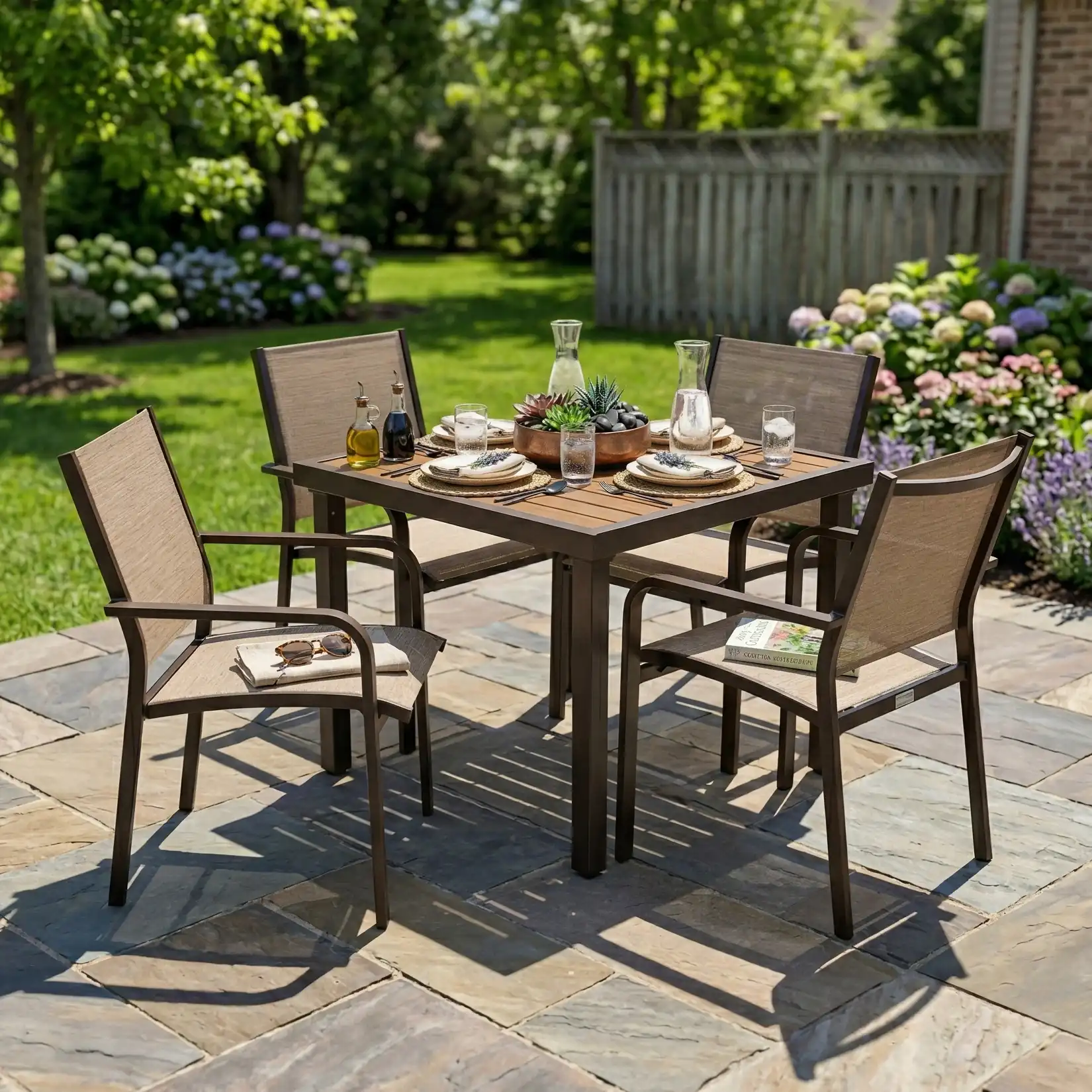 St. Kitts 5 Piece Scoria Dining Group