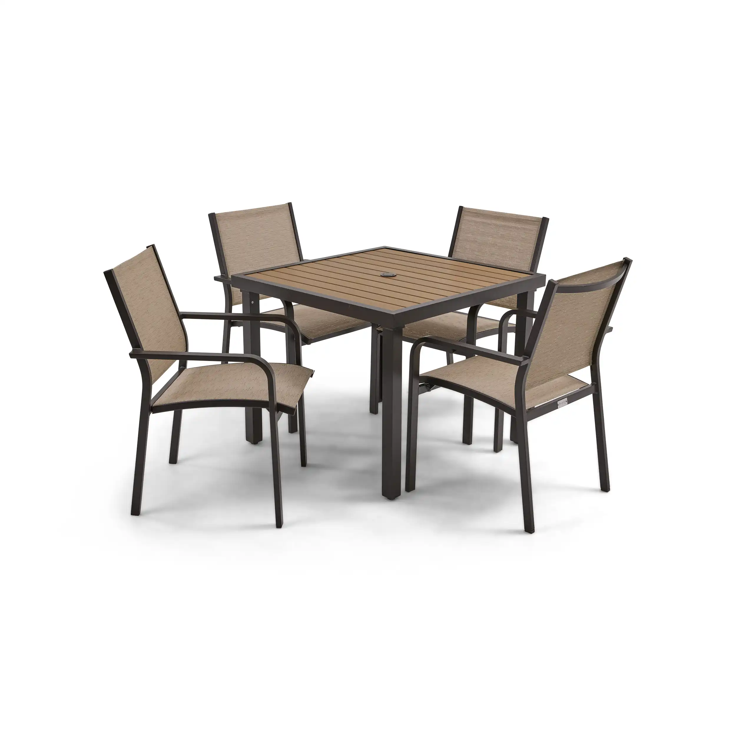 St. Kitts 5 Piece Scoria Dining Group - Image 2