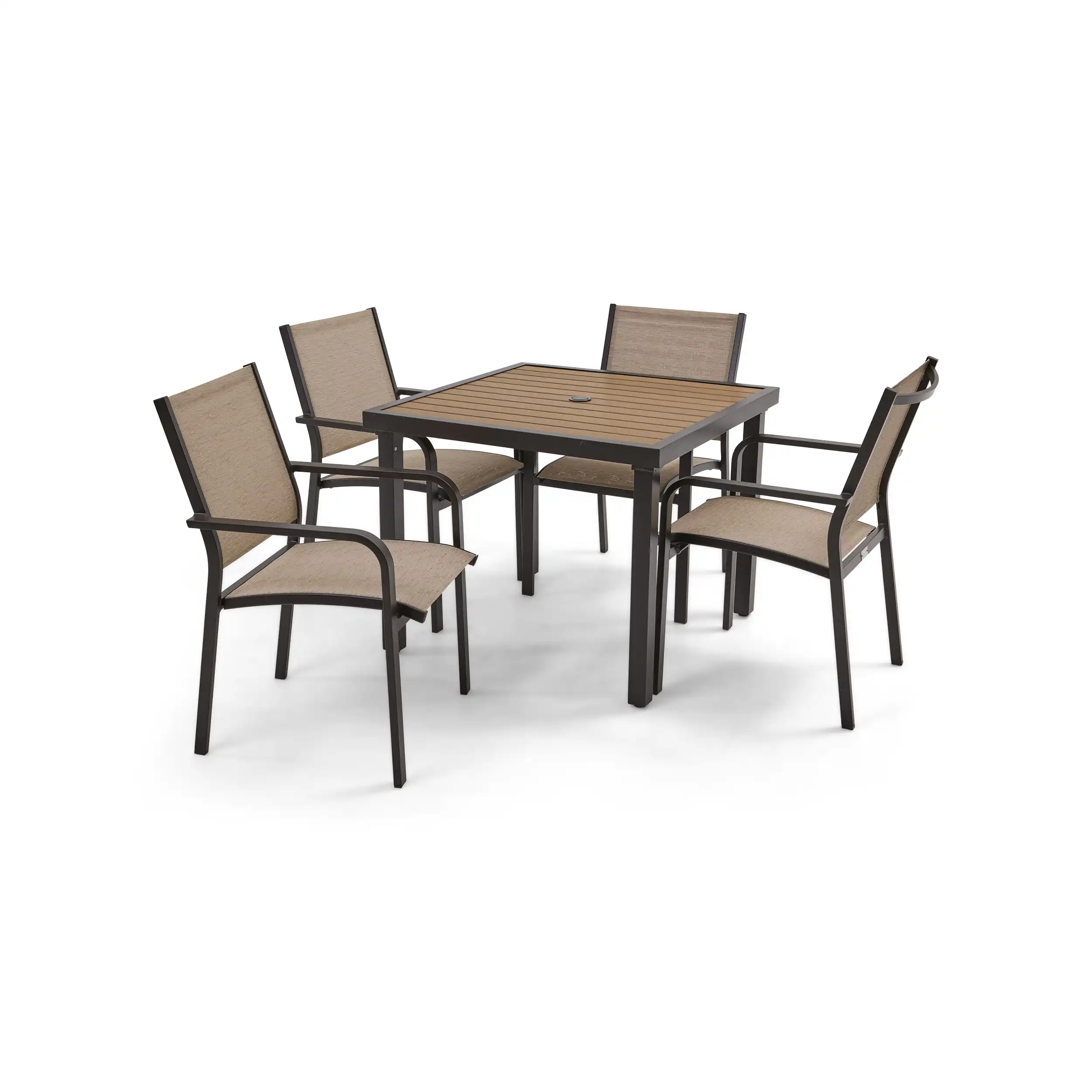St. Kitts 5 Piece Scoria Dining Group - Image 3
