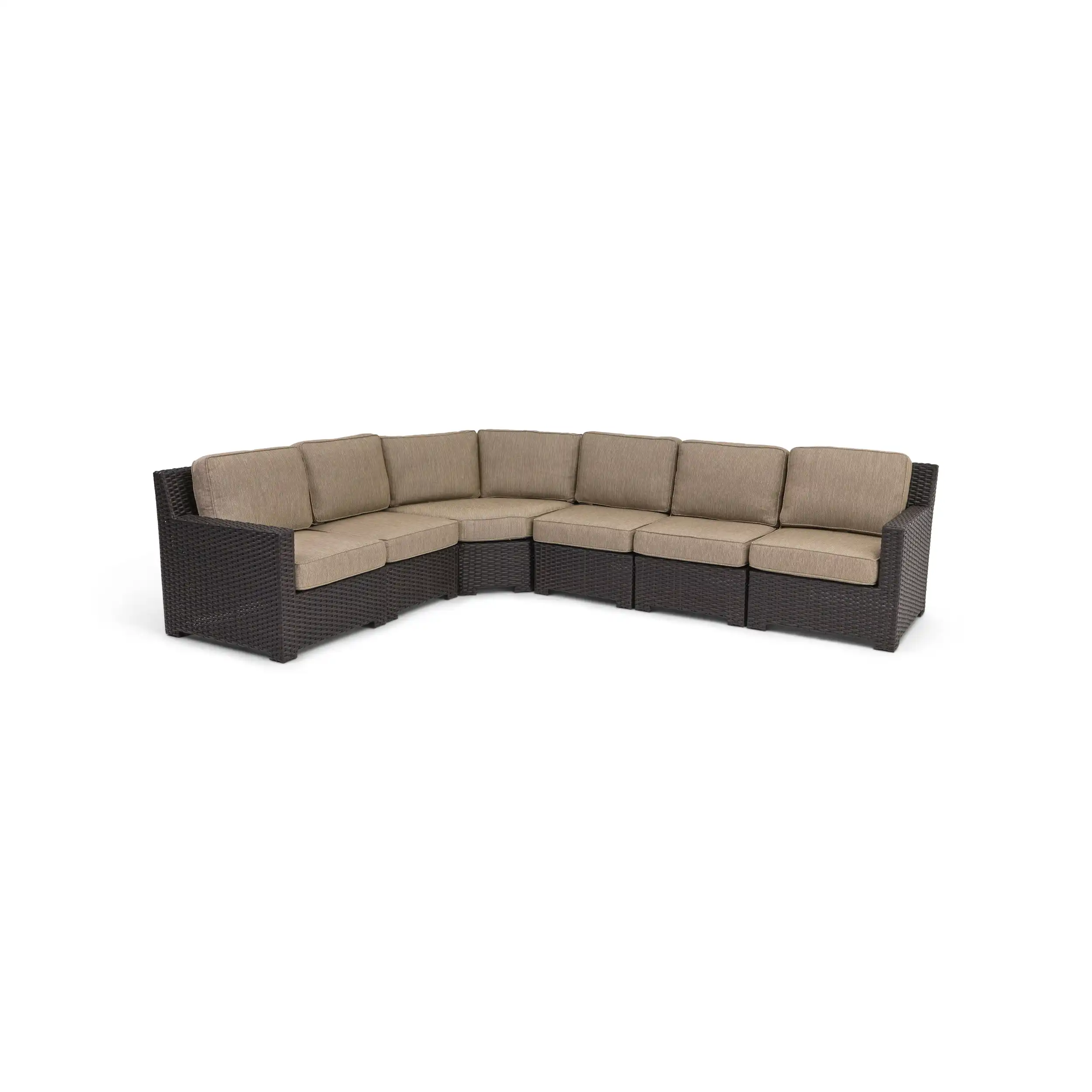 St. Kitts 6 Piece Sectional Group - Mirage Latte - Image 2