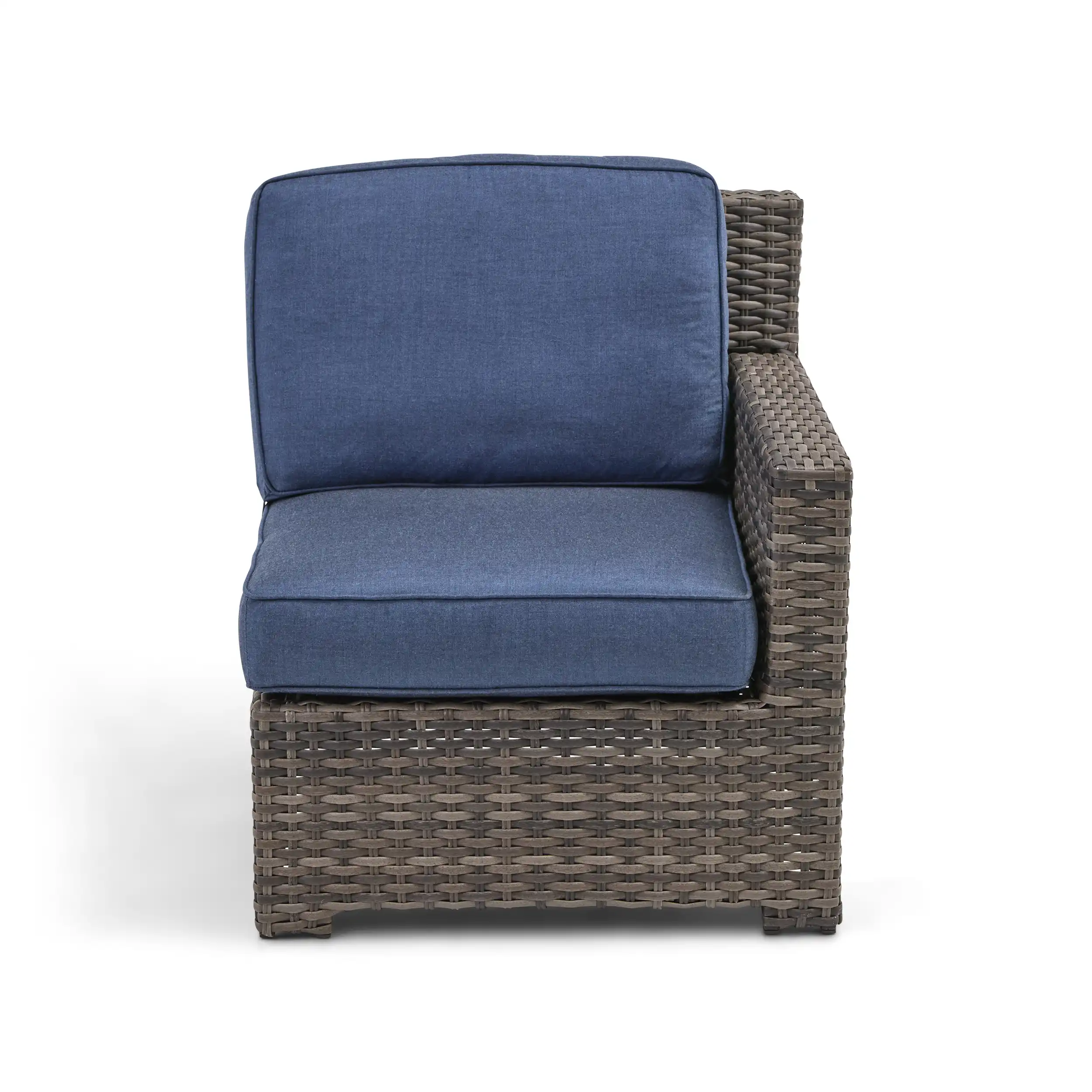 St. Kitts Grey 3 Piece Sofa Group - Lifeguard Lapis Indigo - Image 13