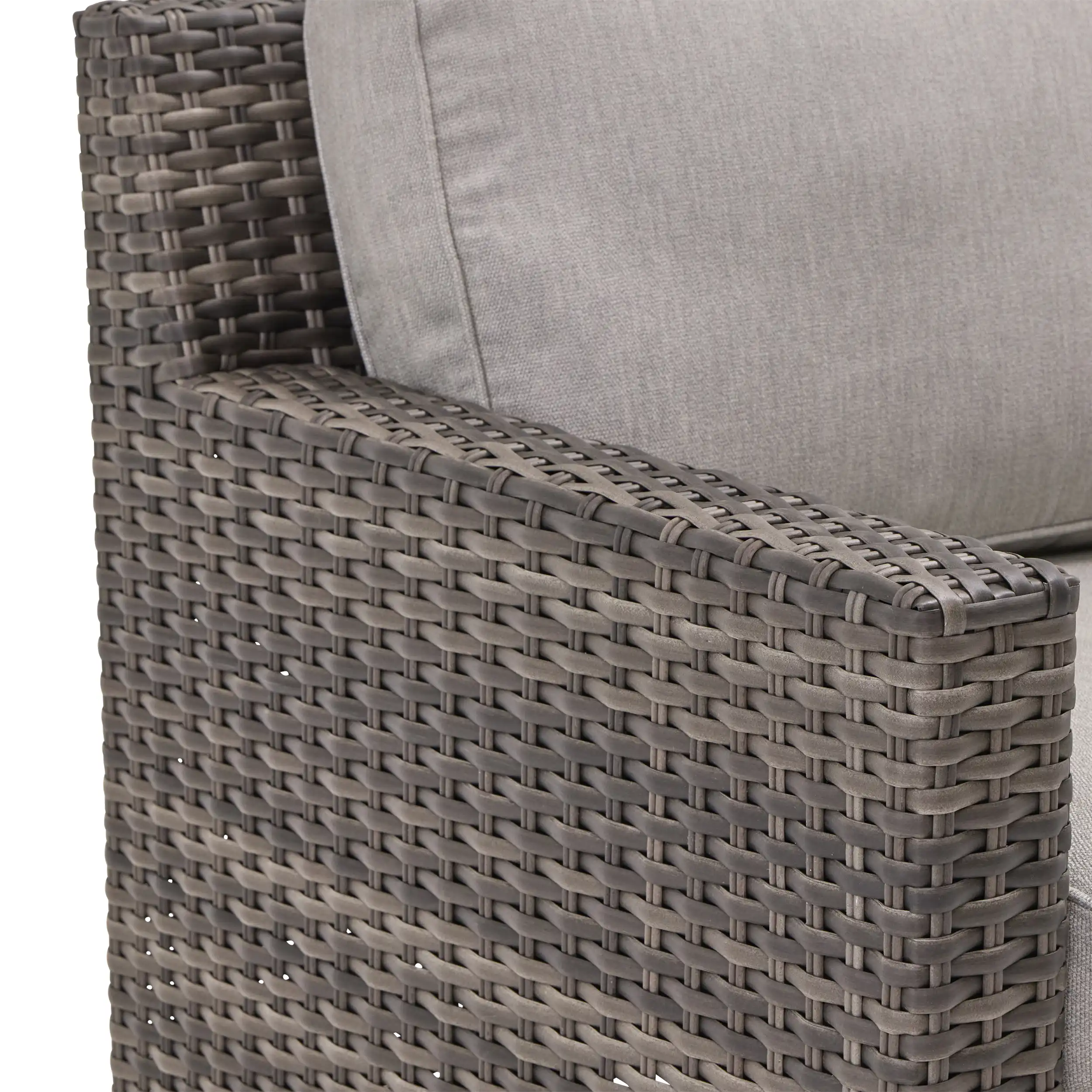 St. Kitts Grey 5 Piece Sofa Chat Group - Makar Oyster - Image 6