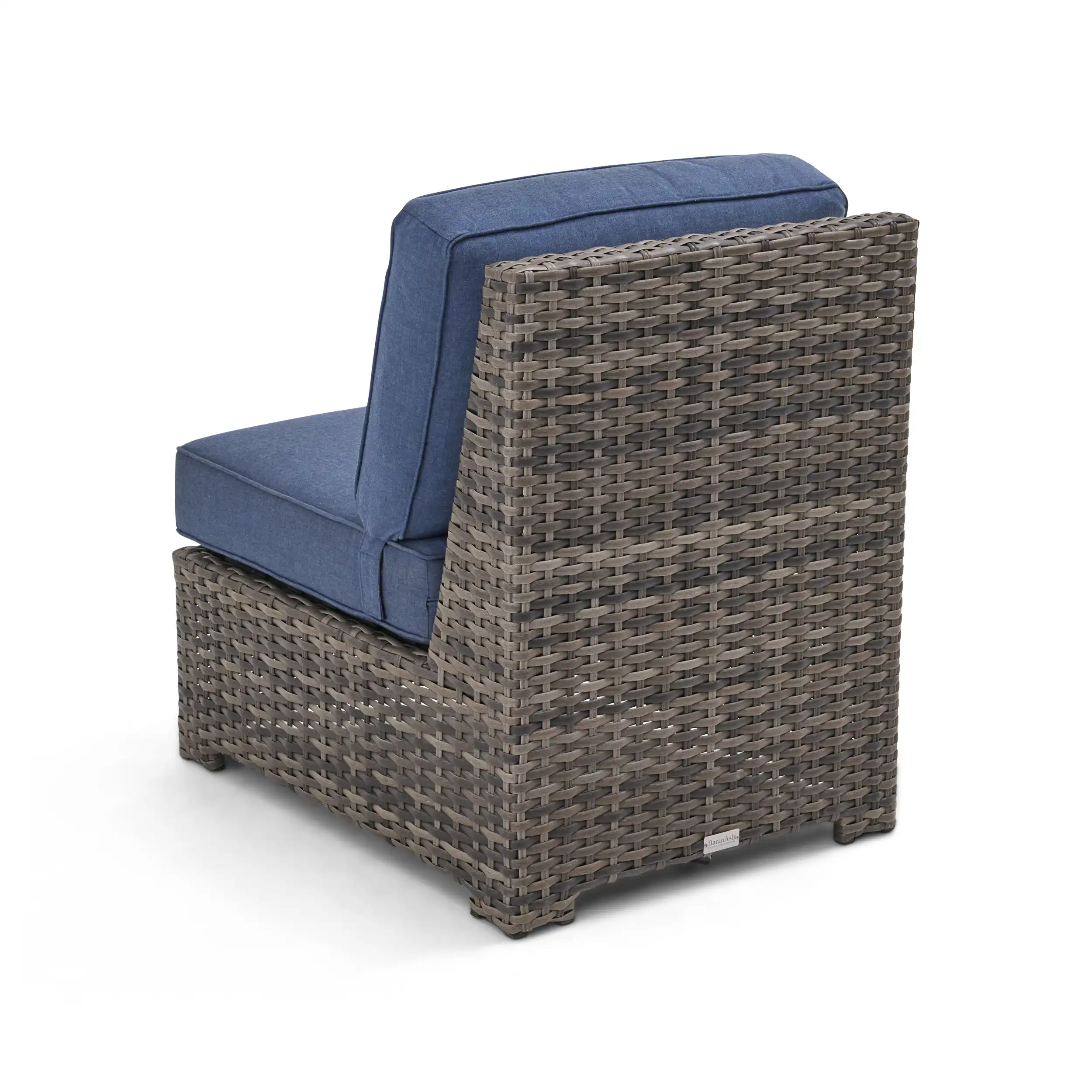 St. Kitts Grey 3 Piece Sofa Group - Lifeguard Lapis Indigo - Image 19