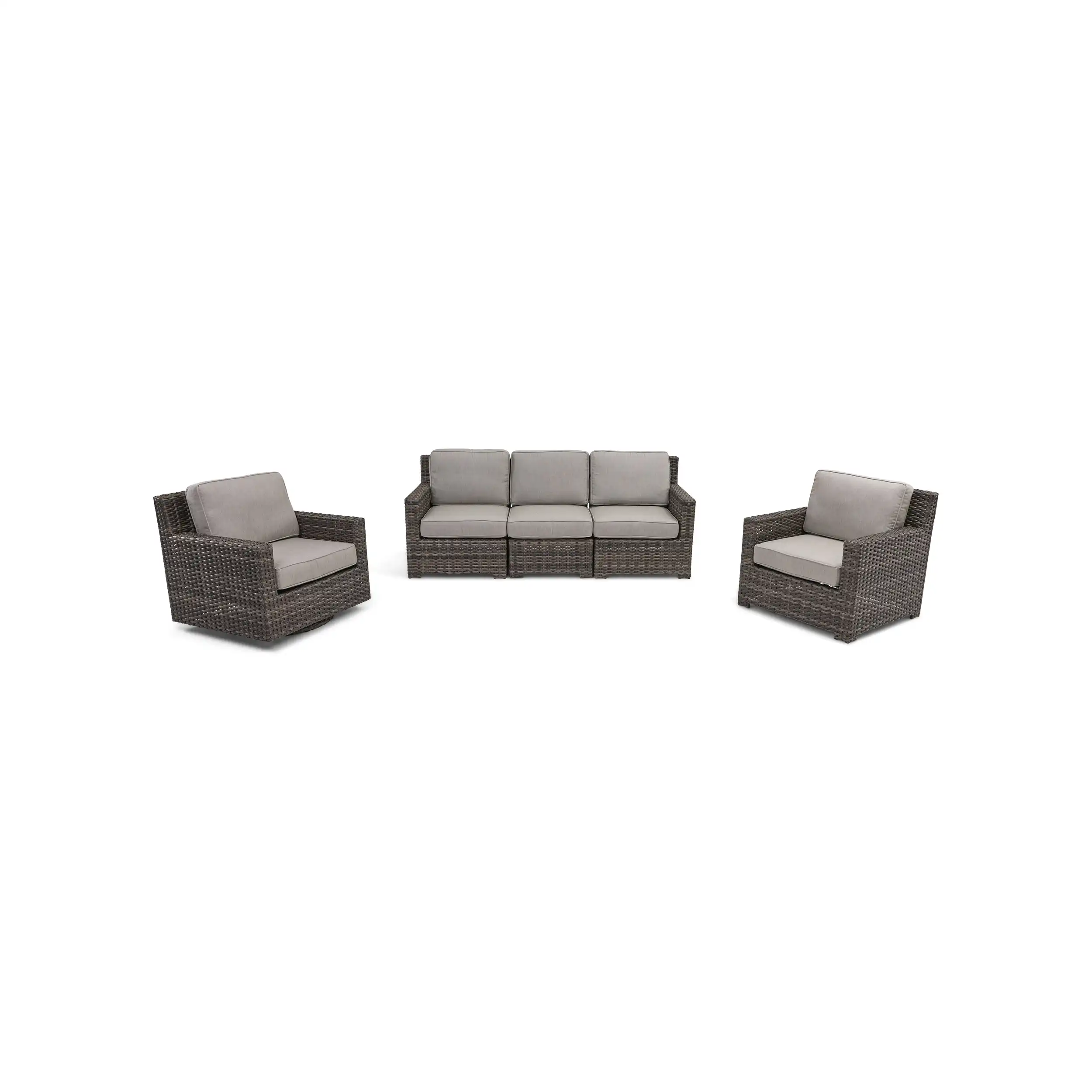 St. Kitts Grey 3 Piece Sofa Group - Makar Oyster - Image 2