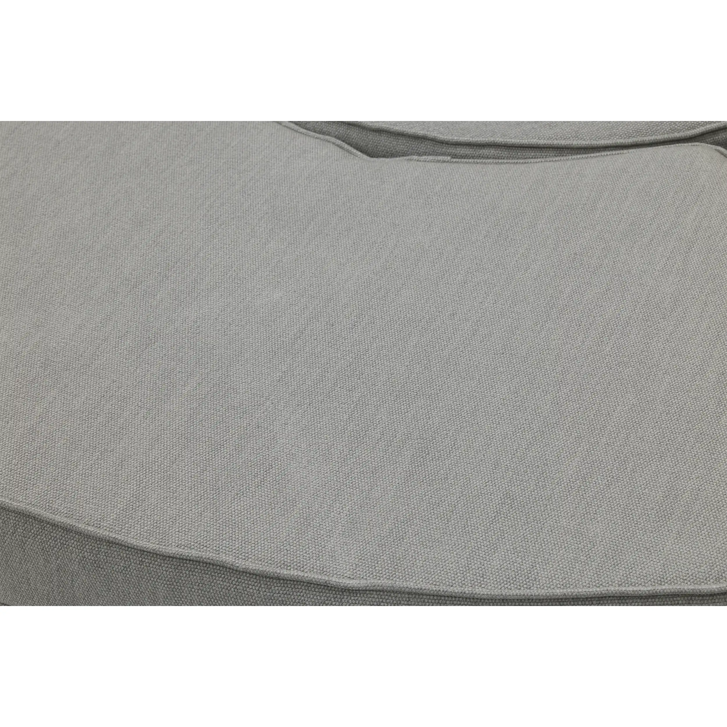 St. Kitts Grey 4 Piece 76" Rd. Daybed W/ Canopy - Makar Oyster - Image 15