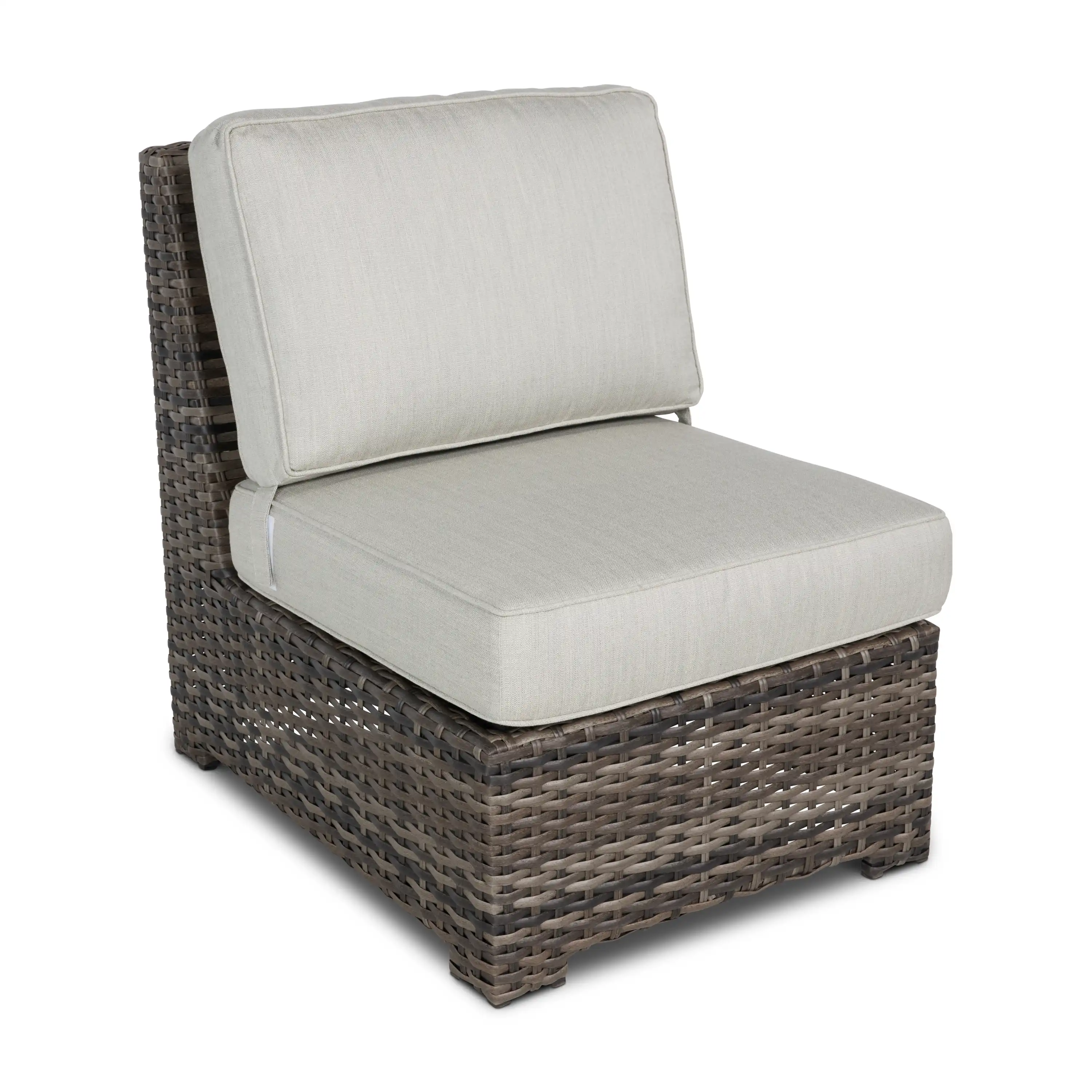 St. Kitts Grey 5 Piece Sectional Group - Swimmer Oyster - Image 6