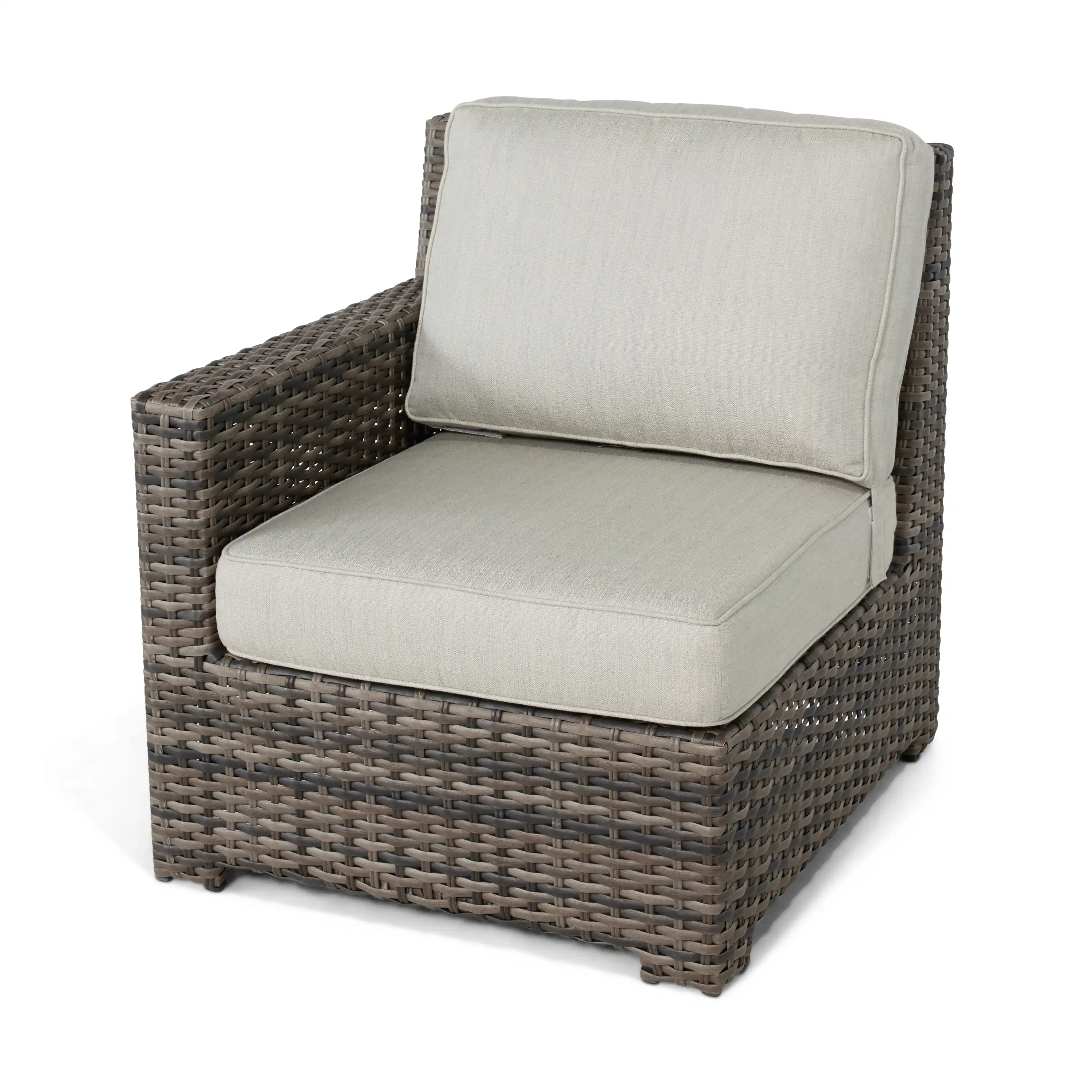 St. Kitts Grey 5 Piece Sectional Group - Swimmer Oyster - Image 10