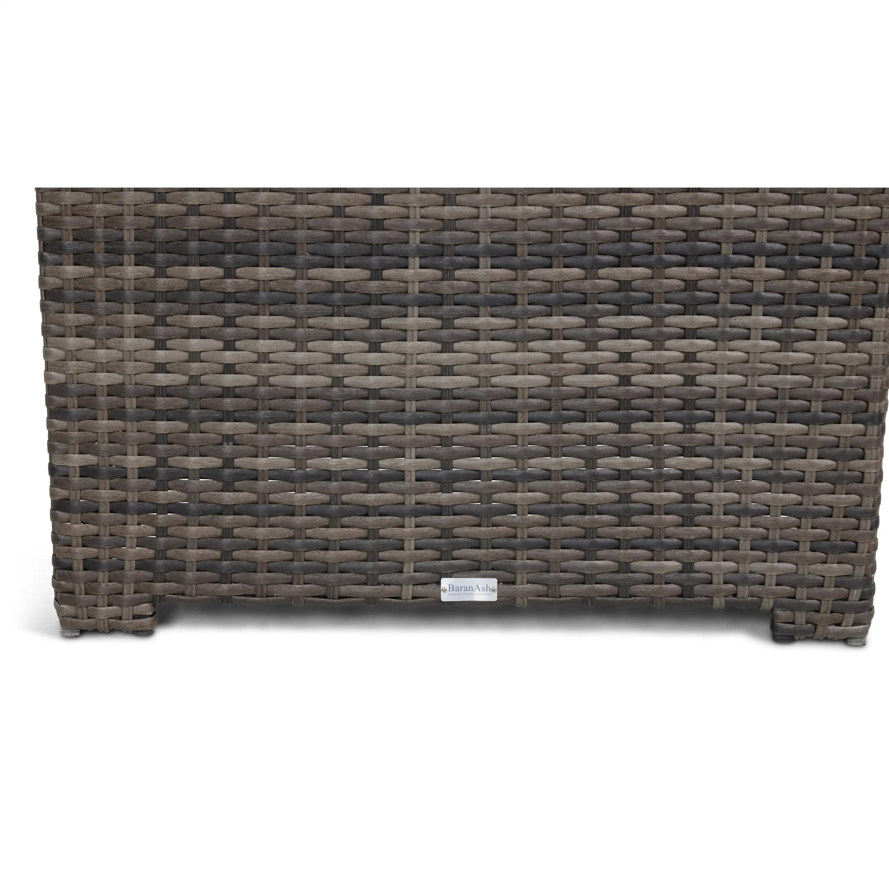 St. Kitts Grey 9 Piece Sectional Chat Group - Swimmer Oyster - Image 5
