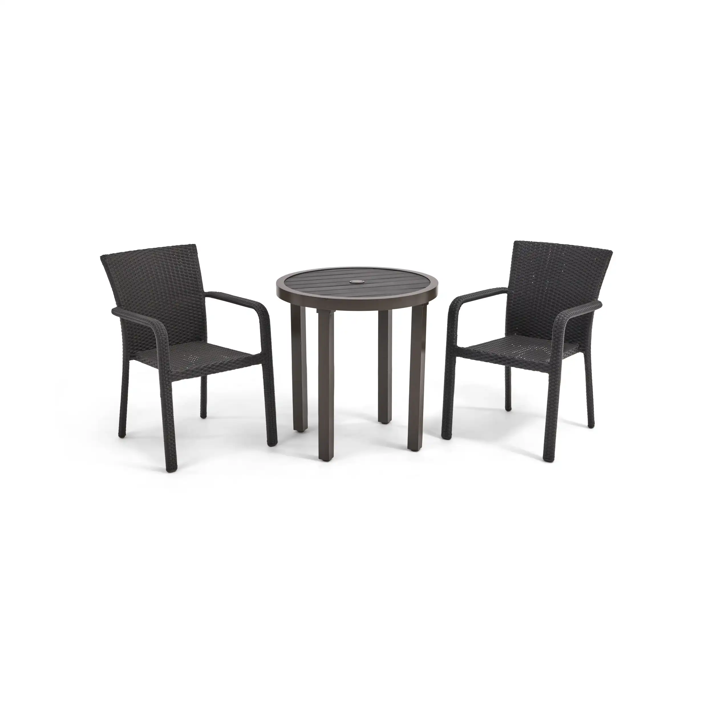 St. Kitts Woven 3 Piece Bistro Group - Image 2