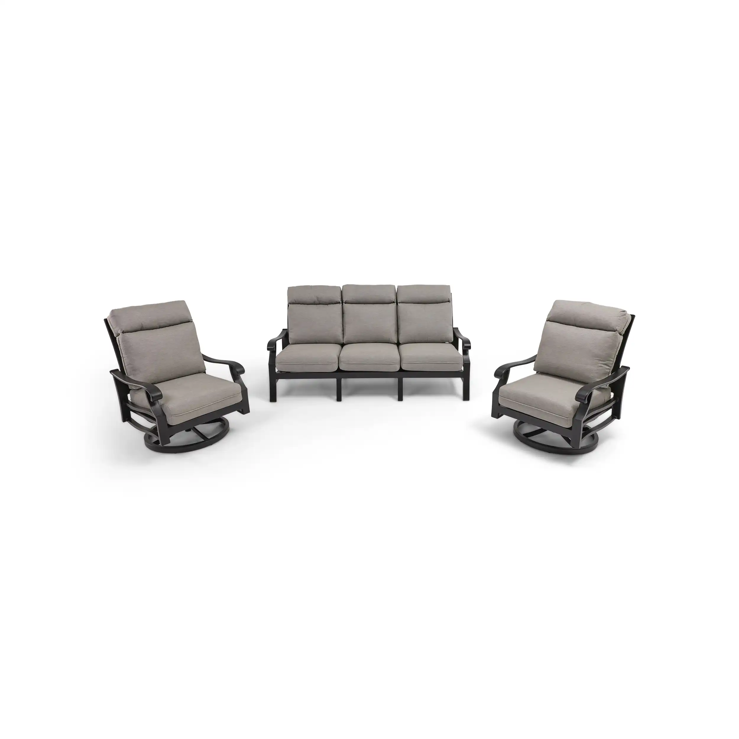 Stirling 3 Piece Sofa Group - Makar Oyster - Image 3