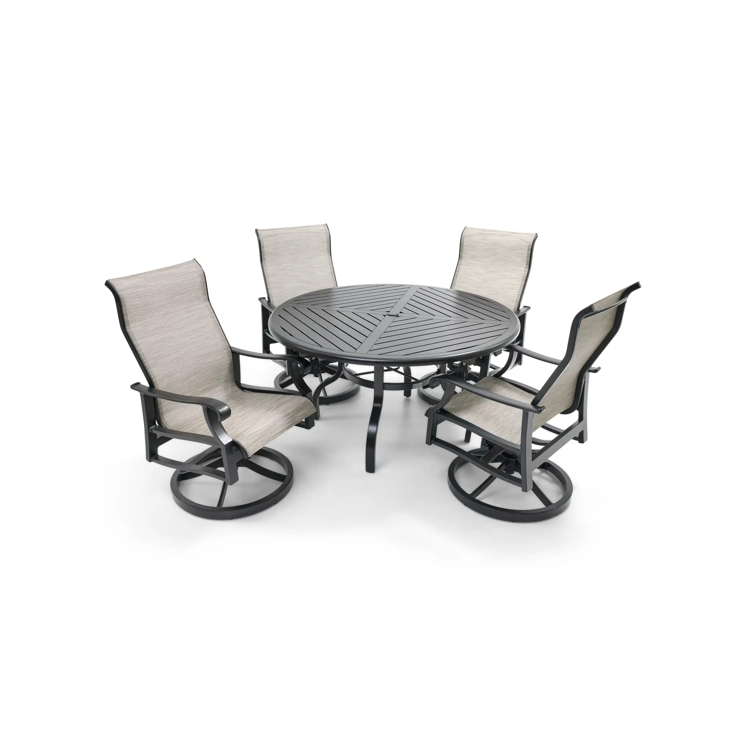 Stirling 5 Piece Sling Dining Group - Image 4