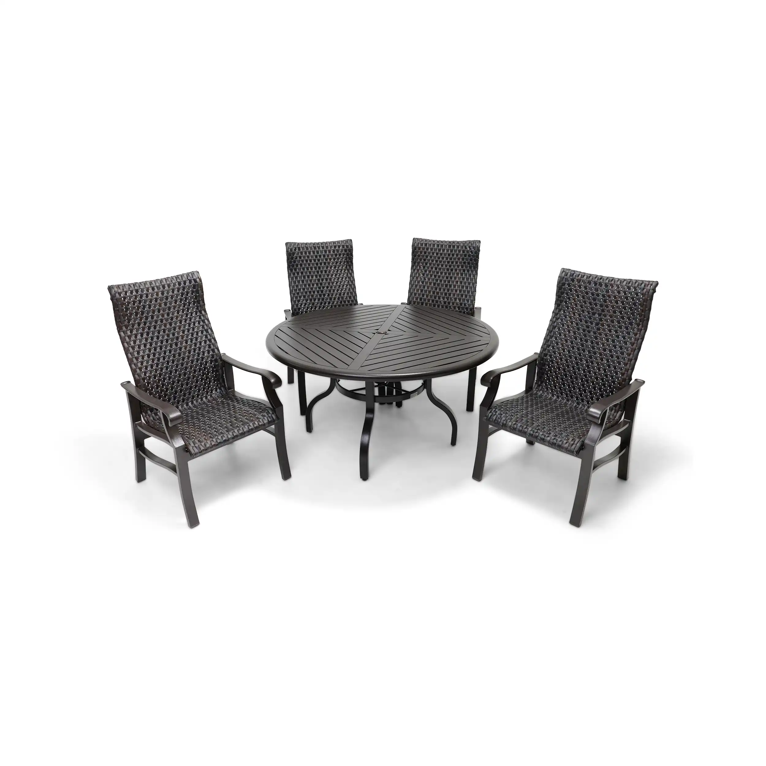 Stirling 5 Piece Woven Dining Group - Image 2