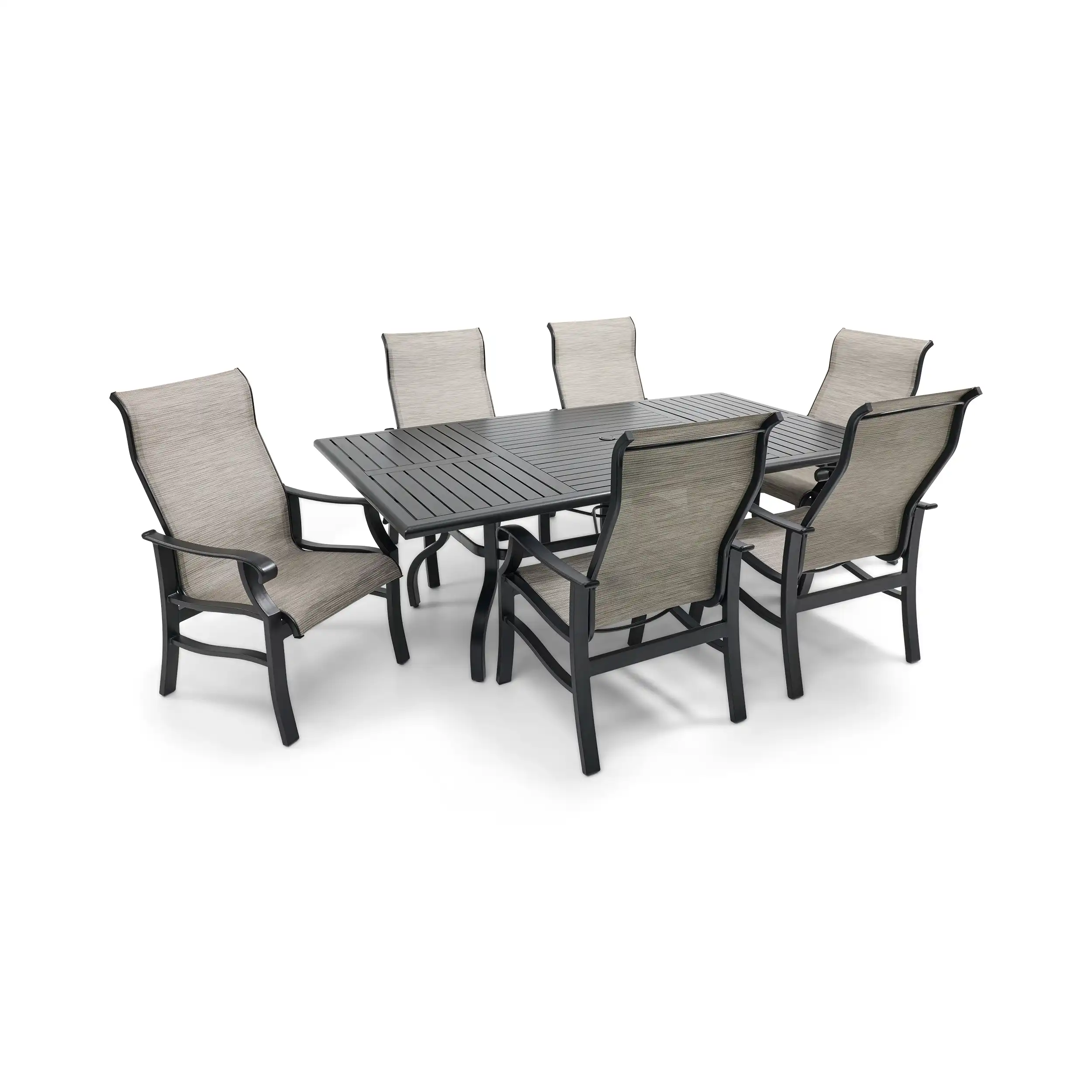 Stirling 7 Piece Sling Dining Group - Image 3