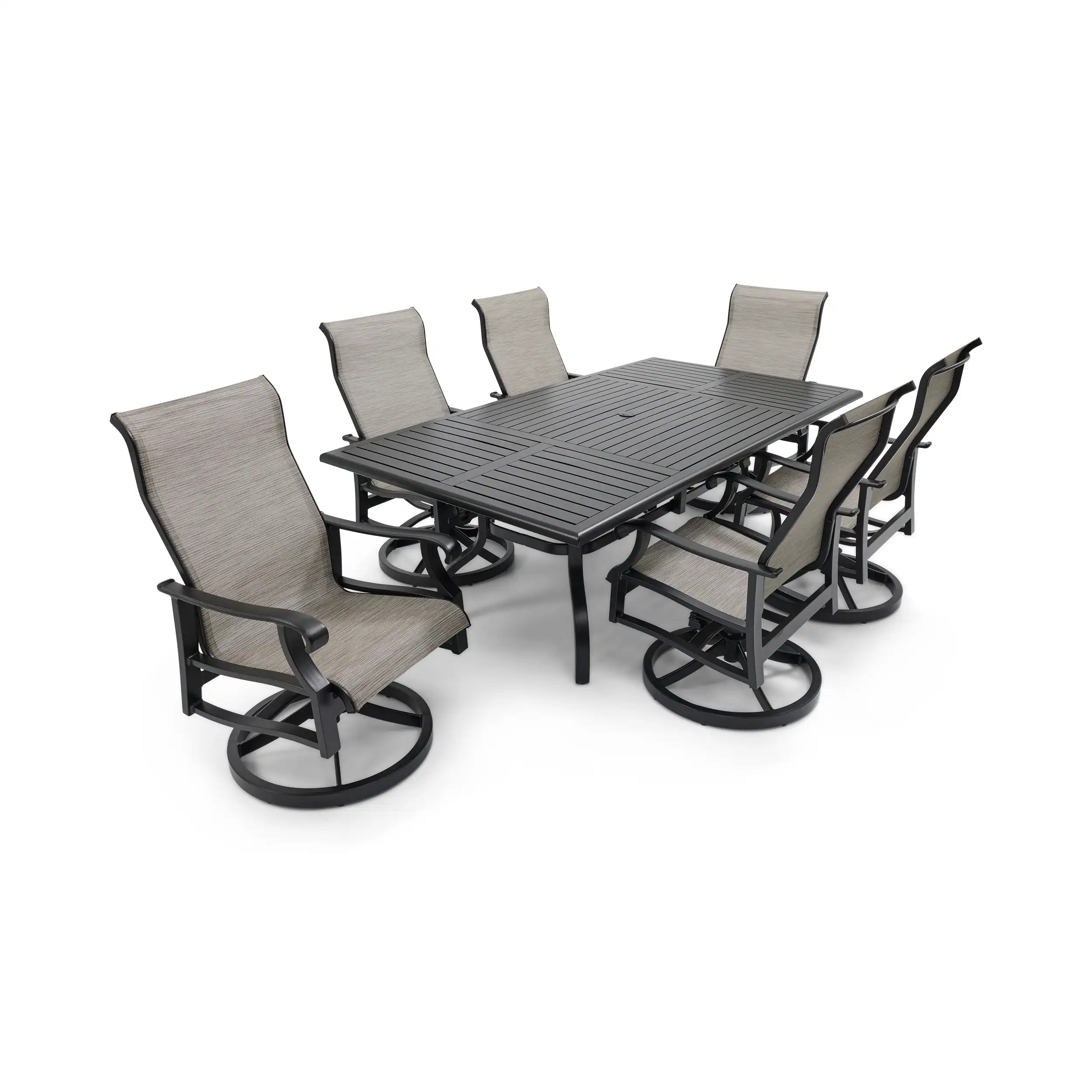 Stirling 7 Piece Sling Dining Group - Image 6