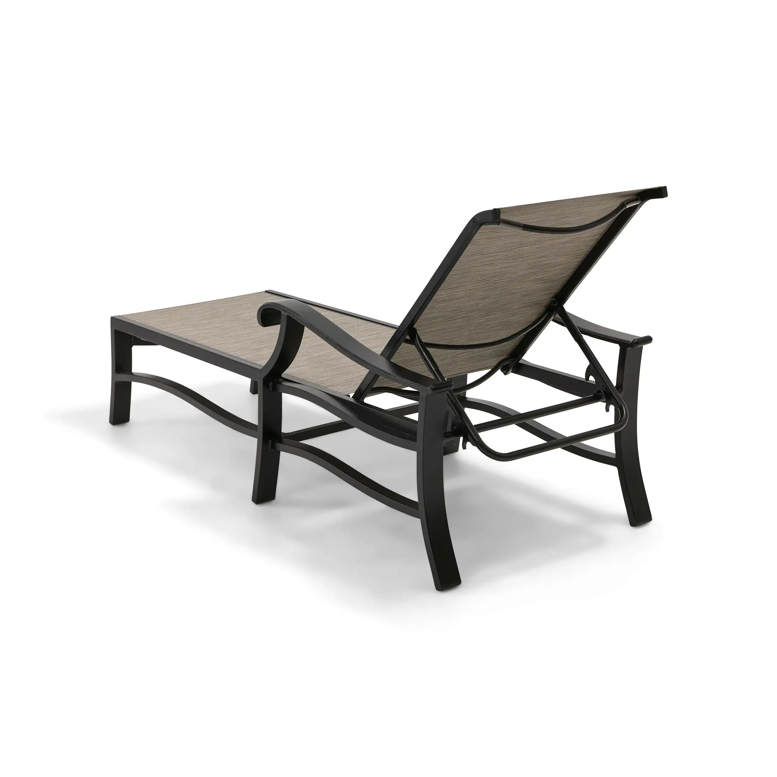 Stirling Deluxe Sling Chaise Lounge W/ Arms - Image 6