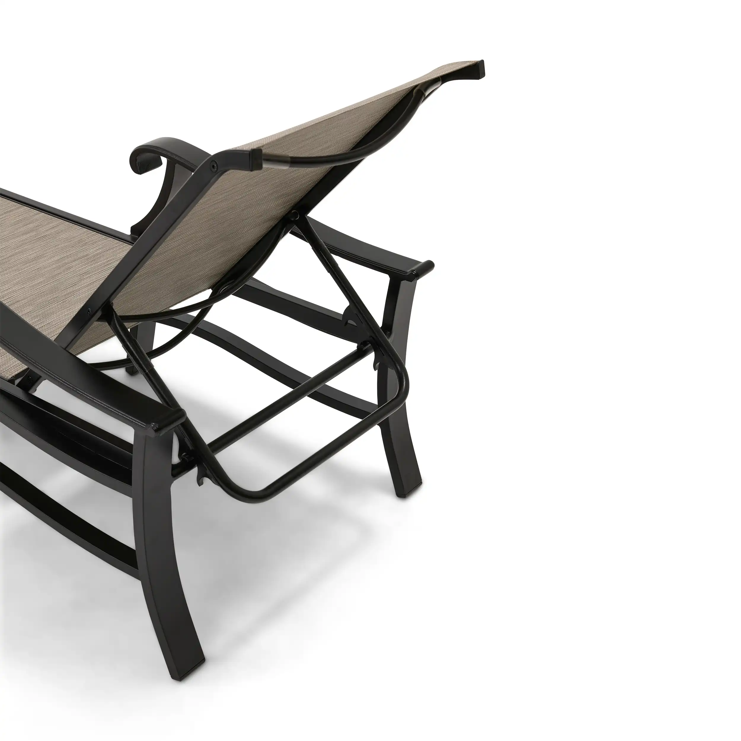 Stirling Deluxe Sling Chaise Lounge W/ Arms - Image 7