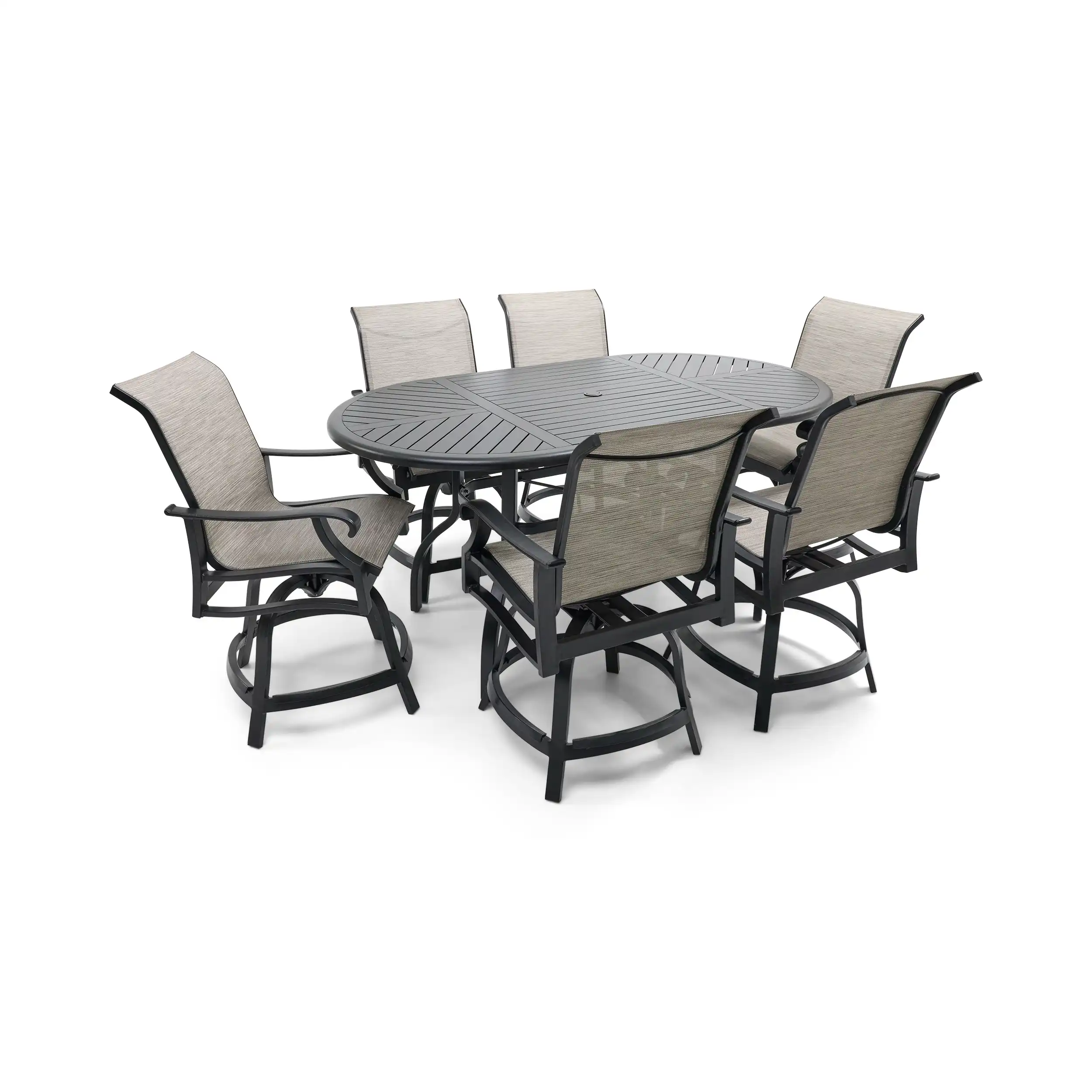 Stirling 7 Piece Sling Counter Height Group - Image 2