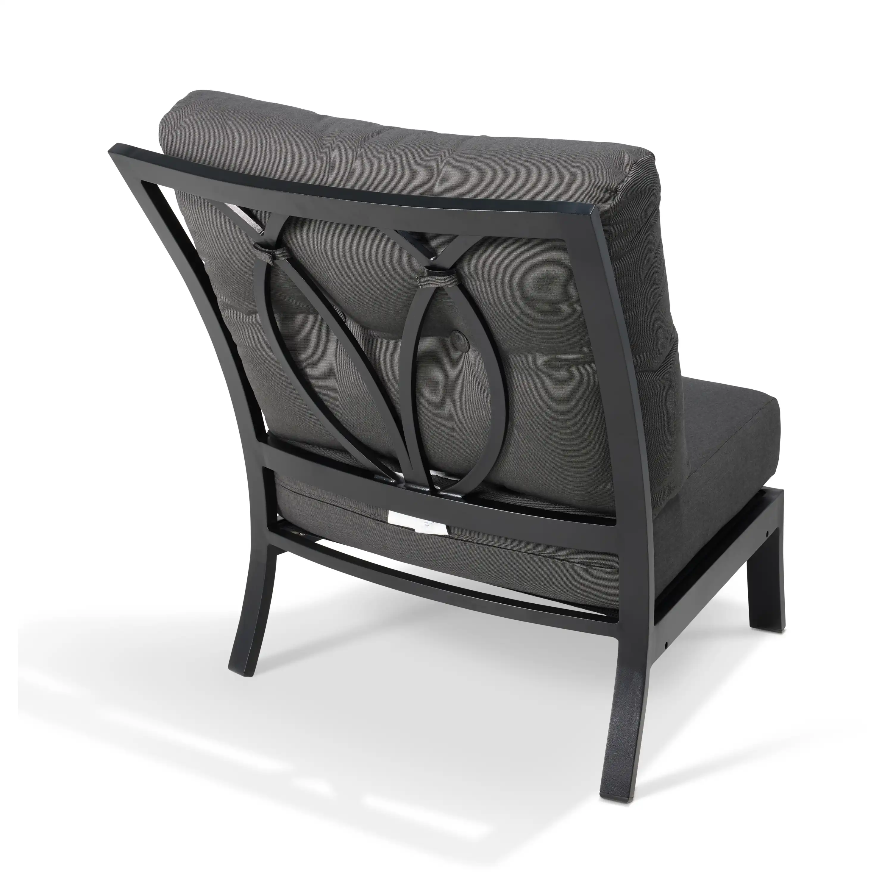 Stirling 5 Piece Curved Sofa Group - Canvas Coal - Image 17