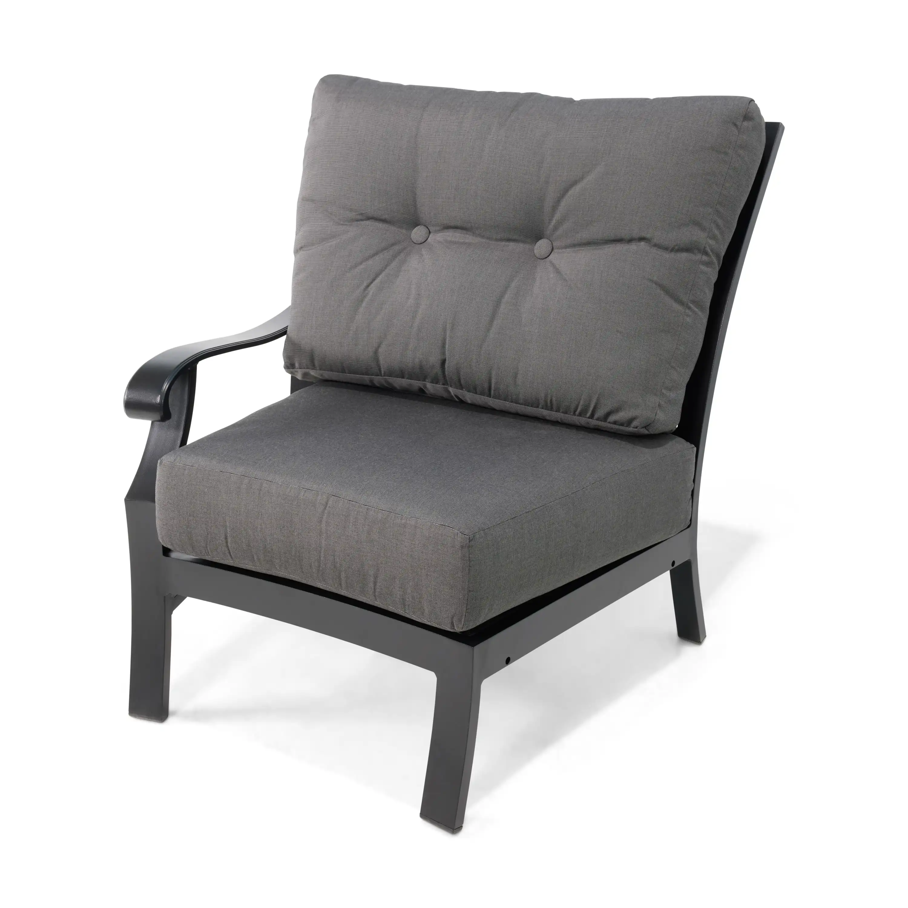 Stirling 5 Piece Curved Sofa Group - Canvas Coal - Image 24