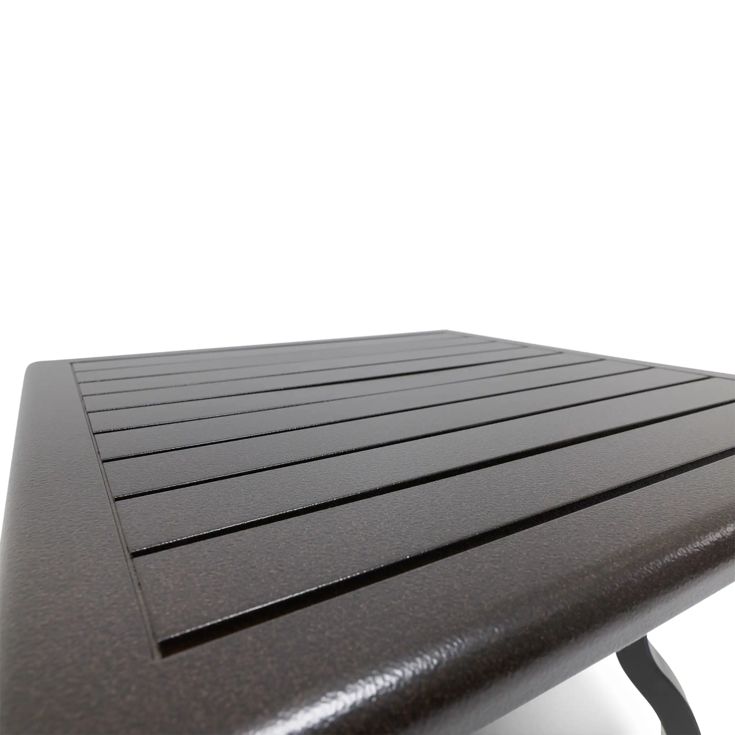 23" Square Brown End Table - Image 4