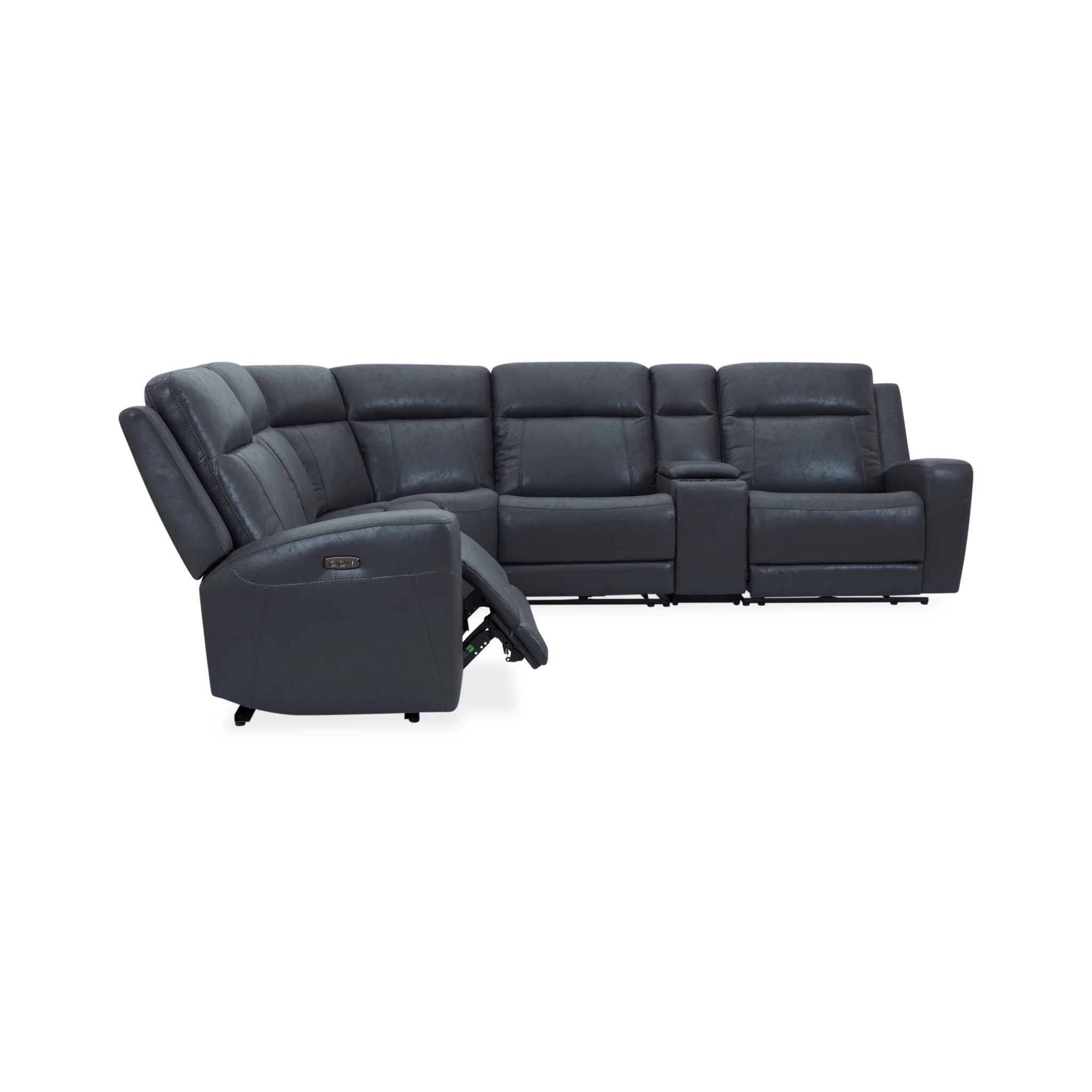Studio Grey 6 Piece Motion Sectional - Image 4