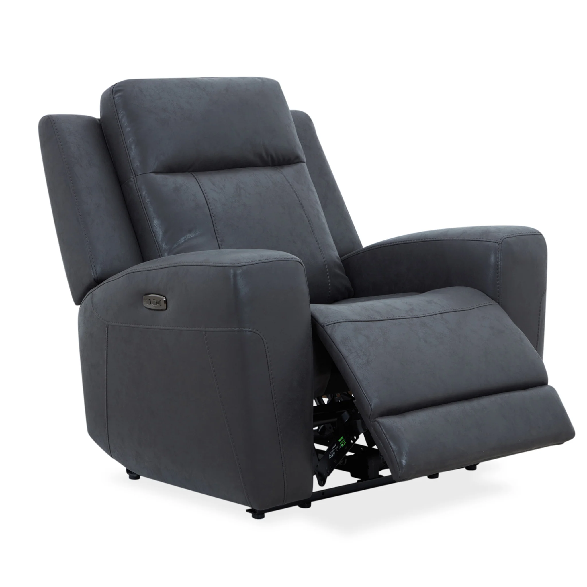 Studio Grey Dual Power Recliner - Image 2