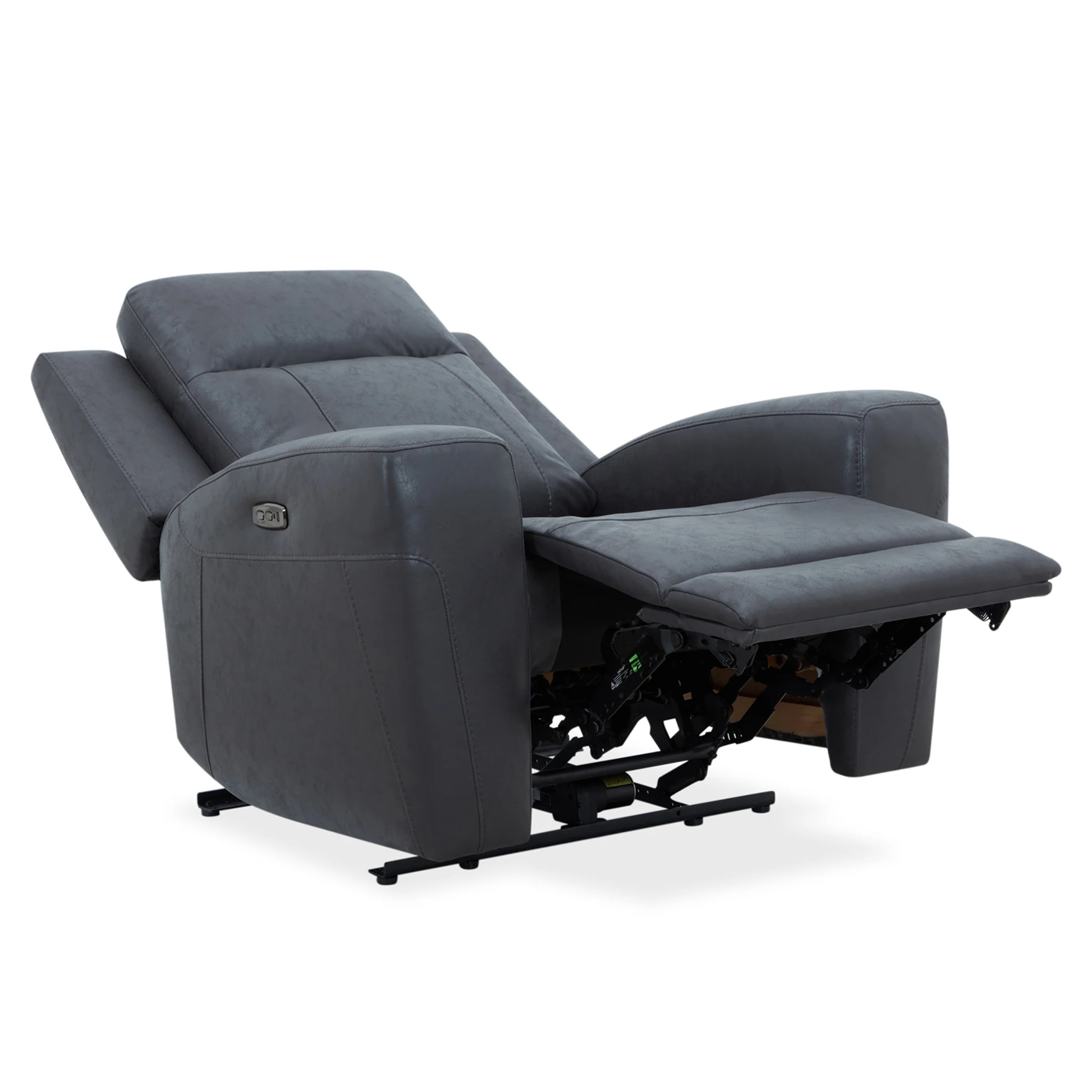 Studio Grey Dual Power Recliner - Image 3