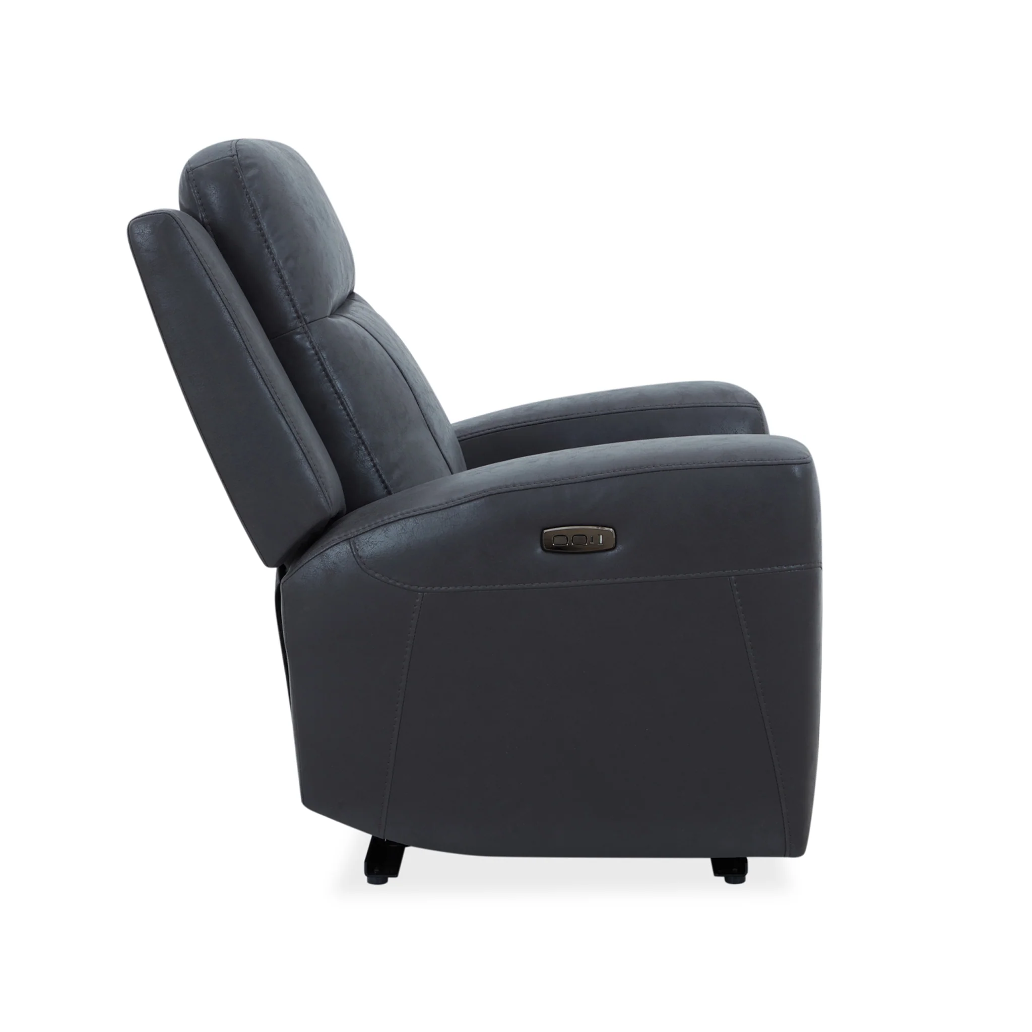 Studio Grey Dual Power Recliner - Image 4